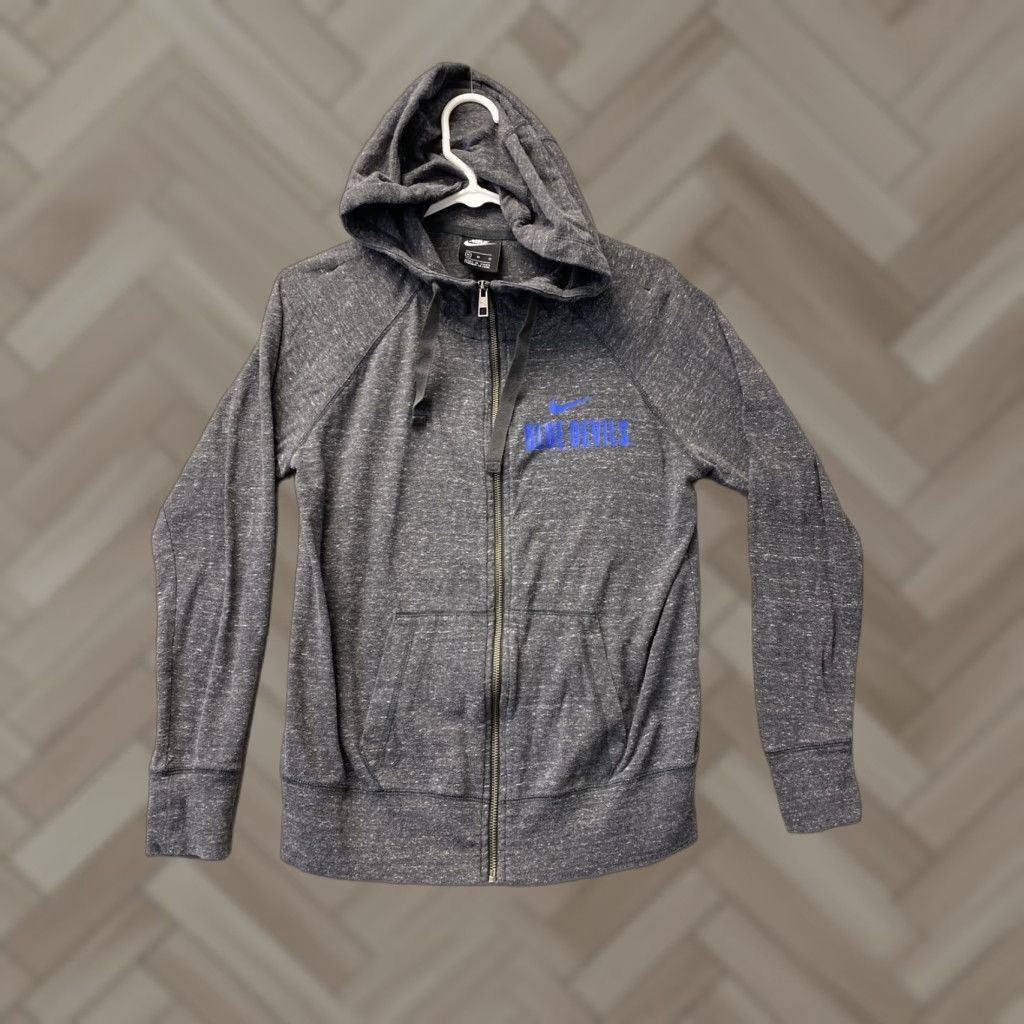 Nike Nike Hoodie Women Medium Gray Fleece Sweater Outdoor Hiking Gym Activewear Size M / US 6-8 / IT 42-44 - 1 Thumbnail