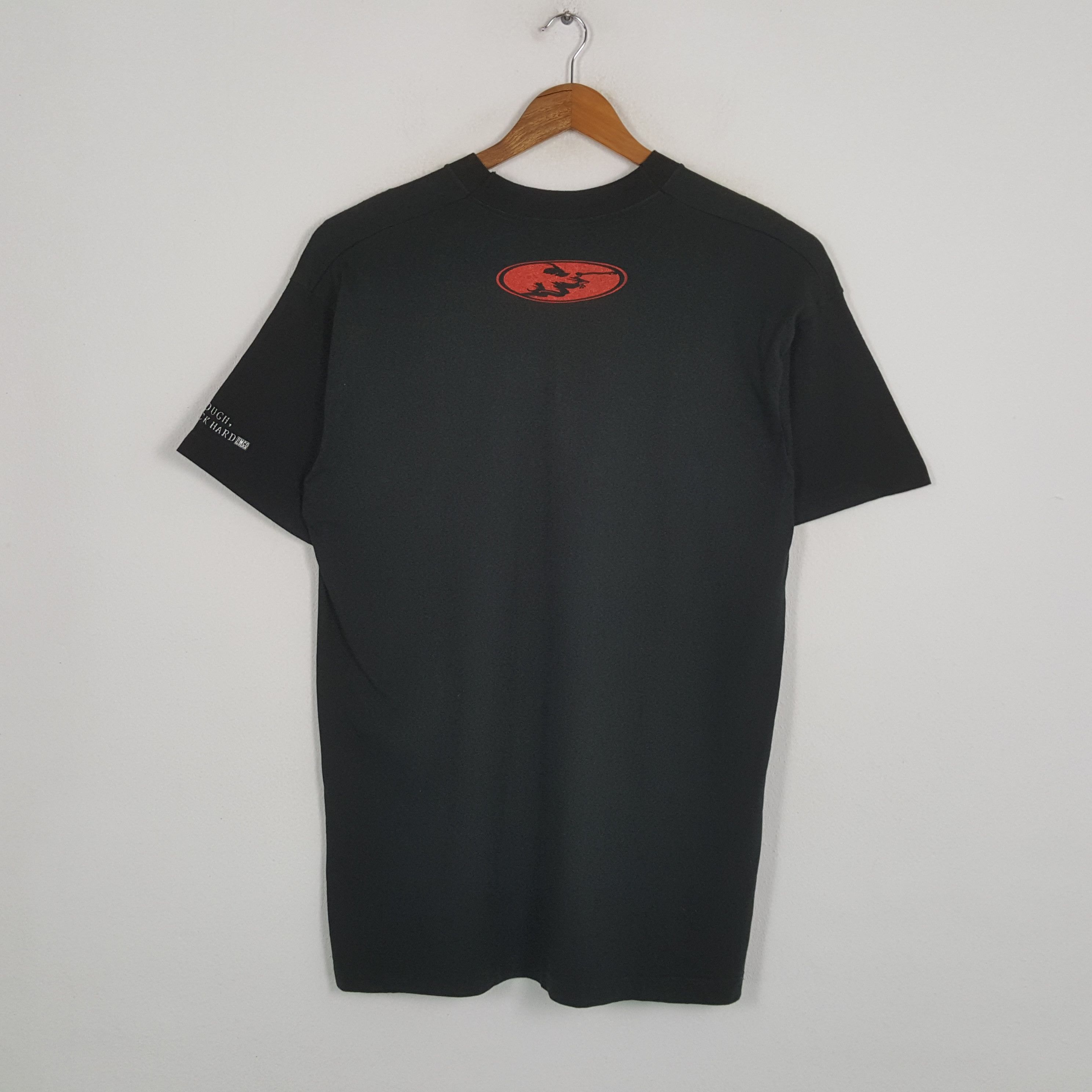 Vintage Vintage 90's SKATE TOUGH ROCK HARD Skateboard Style T-Shirts Size US XL / EU 56 / 4 - 1 Thumbnail