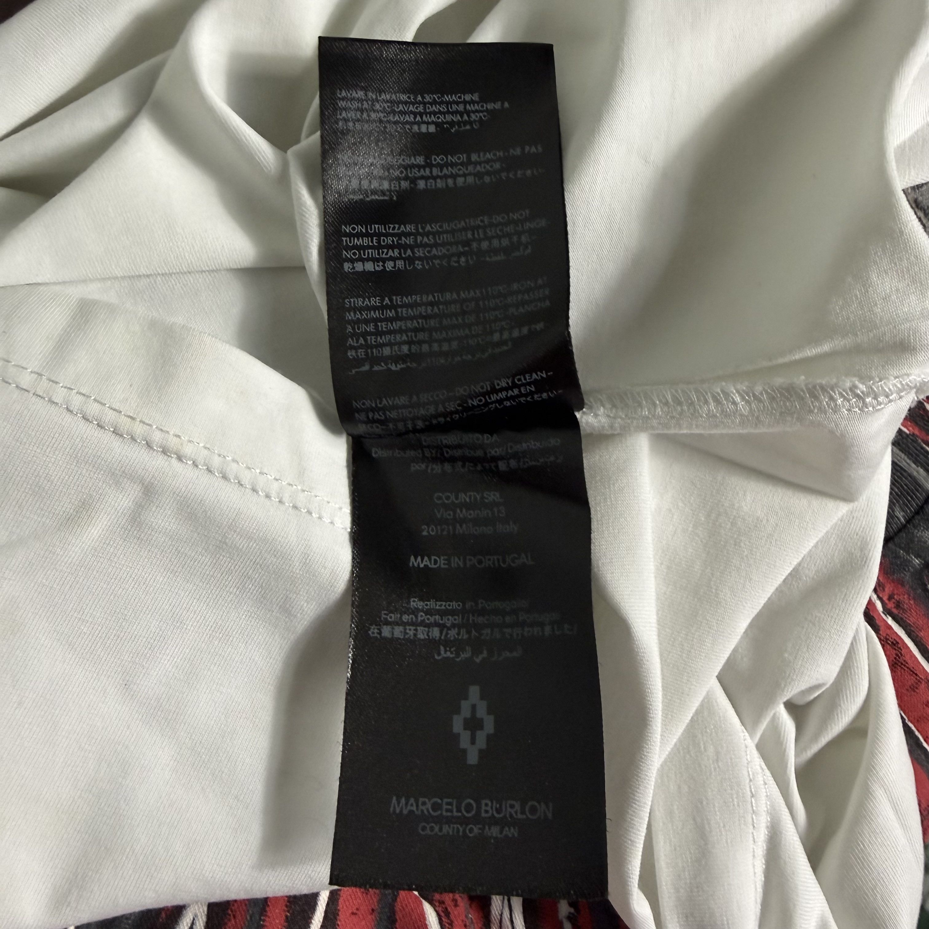 Marcelo Burlon 🔥RARE🔥Marcelo Burlón Country of Milan Wing Spellout Shirt Size US S / EU 44-46 / 1 - 9 Thumbnail