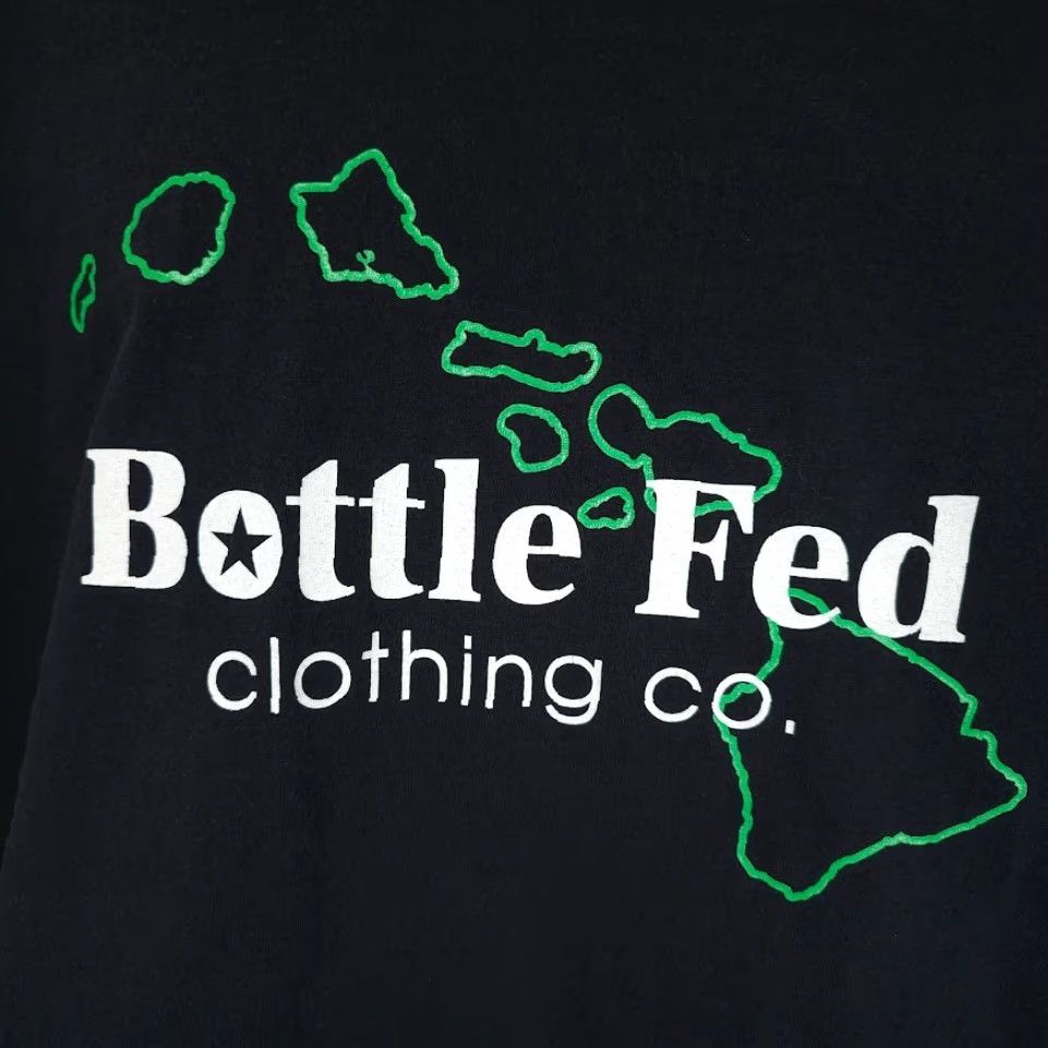 Jerzees VINTAGE Bottle Fed Clothing T Shirt Mens Size 4XL Black This Is How I Roll Hawaii Shirt Mens 4XL Black Hawaiian Travel Destination Souvenir Tee Size US XXL / EU 58 / 5 - 3 Thumbnail