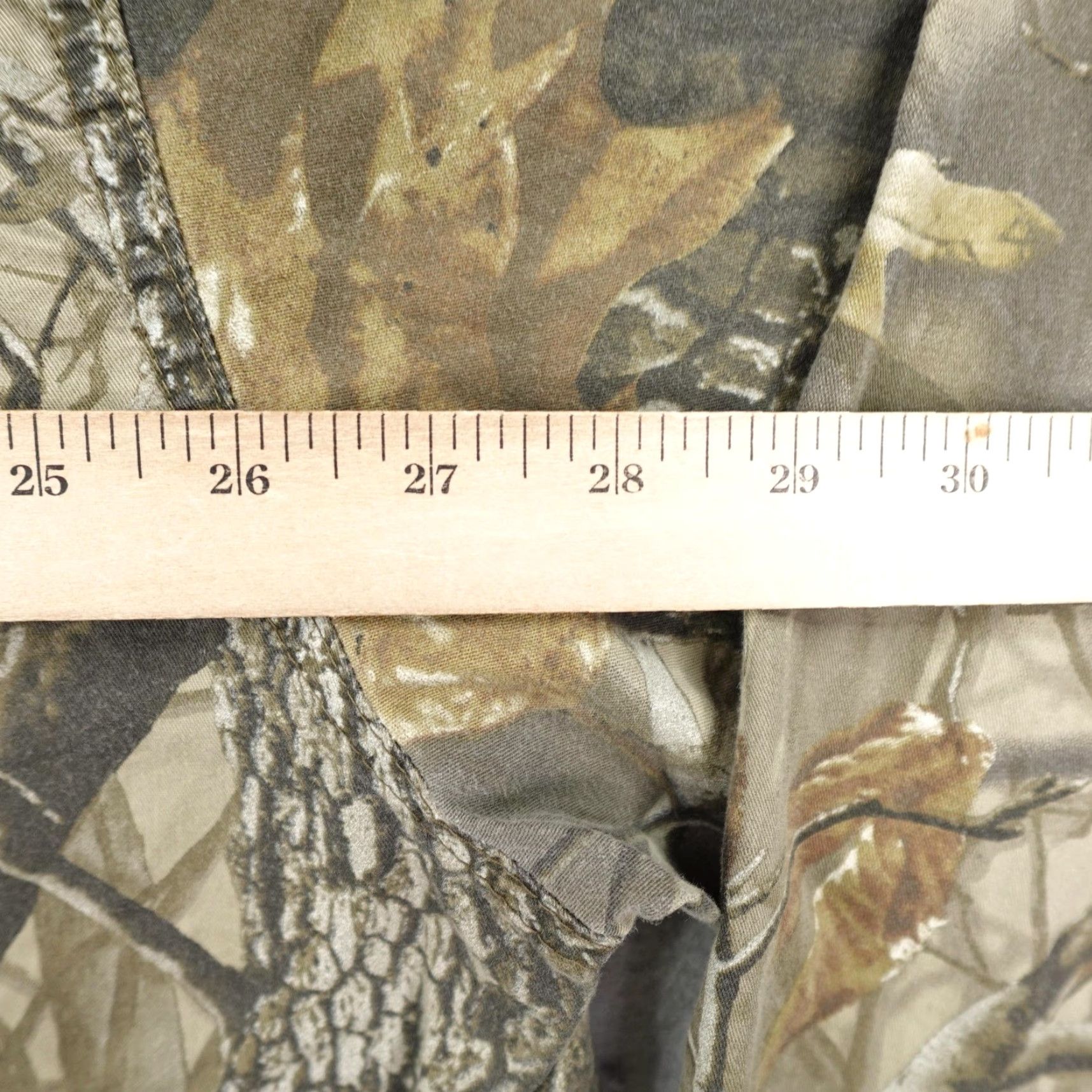 Realtree Remington Shirt Mens 2XL Brown Camo Realtree Hardwoods Button Up Hunting Outdoor Size US XXL / EU 58 / 5 - 6 Thumbnail