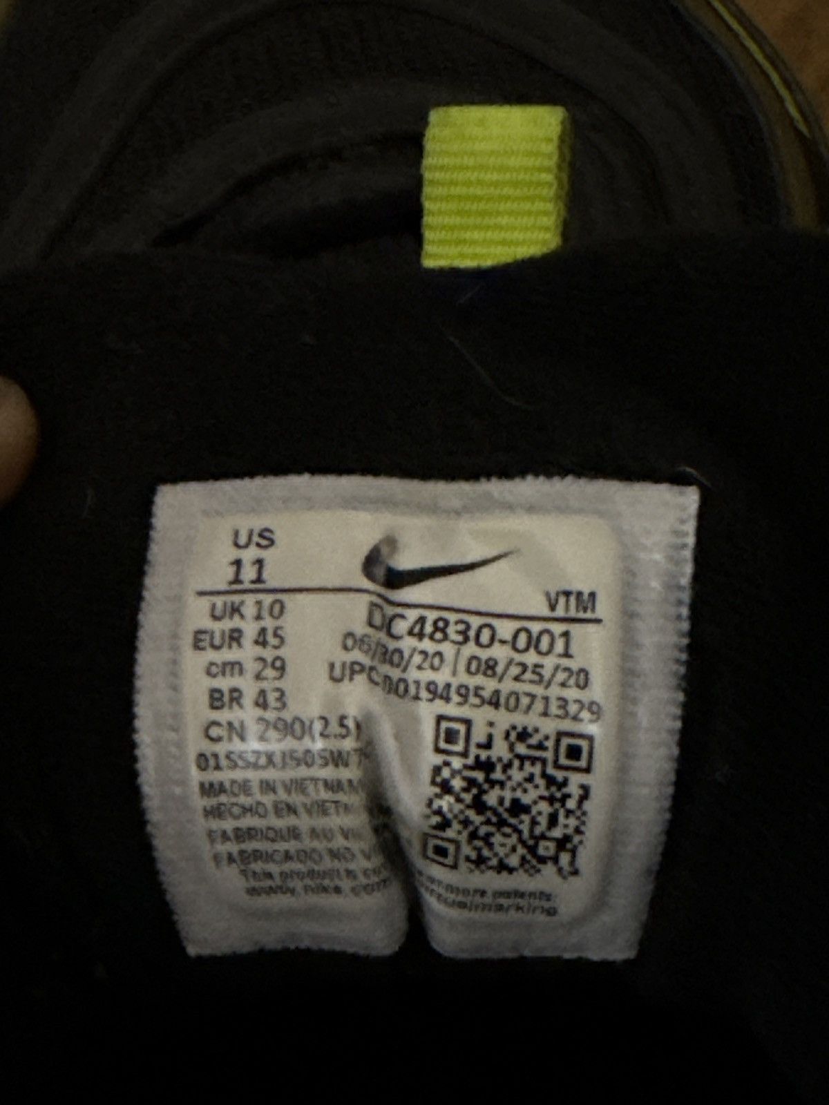 Nike × Undefeated Black Undefeated Nike Air Max 97 Size US 11 / EU 44 - 4 Thumbnail