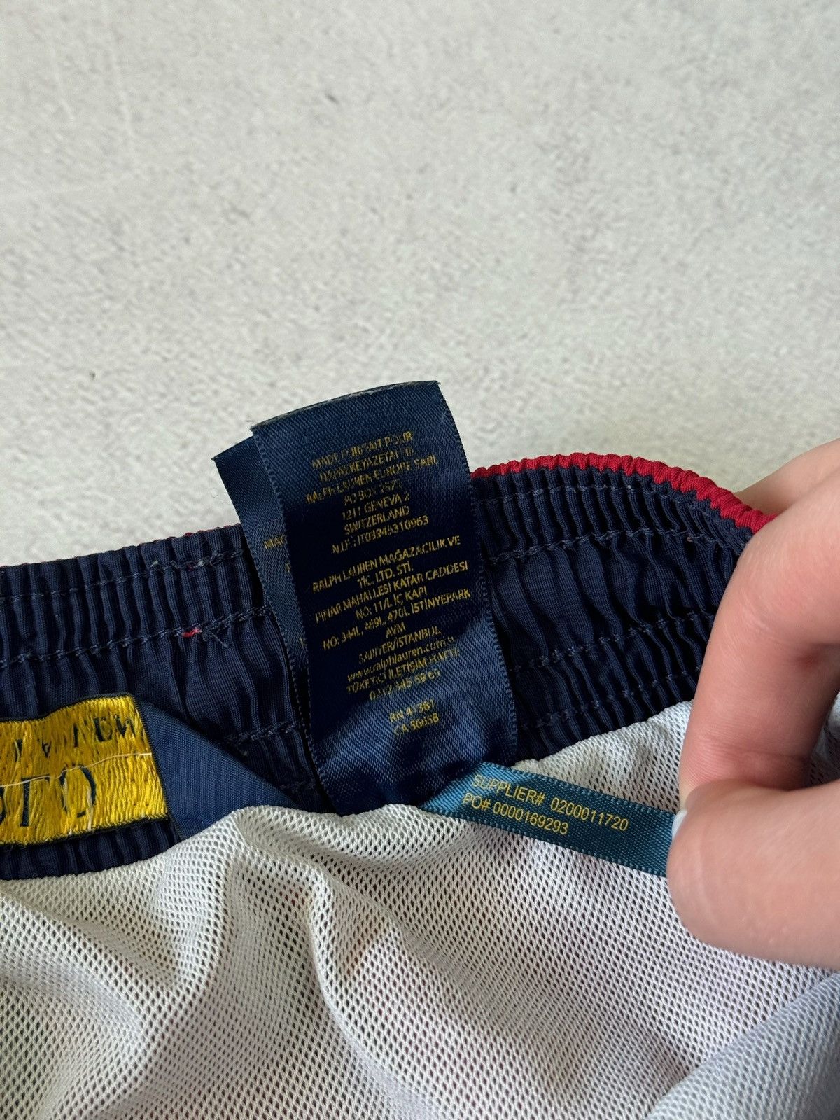 Polo Ralph Lauren × Vintage Polo Ralph Lauren Shorts Mini Logo Swim Mens S Size Size US 30 / EU 46 - 11 Thumbnail