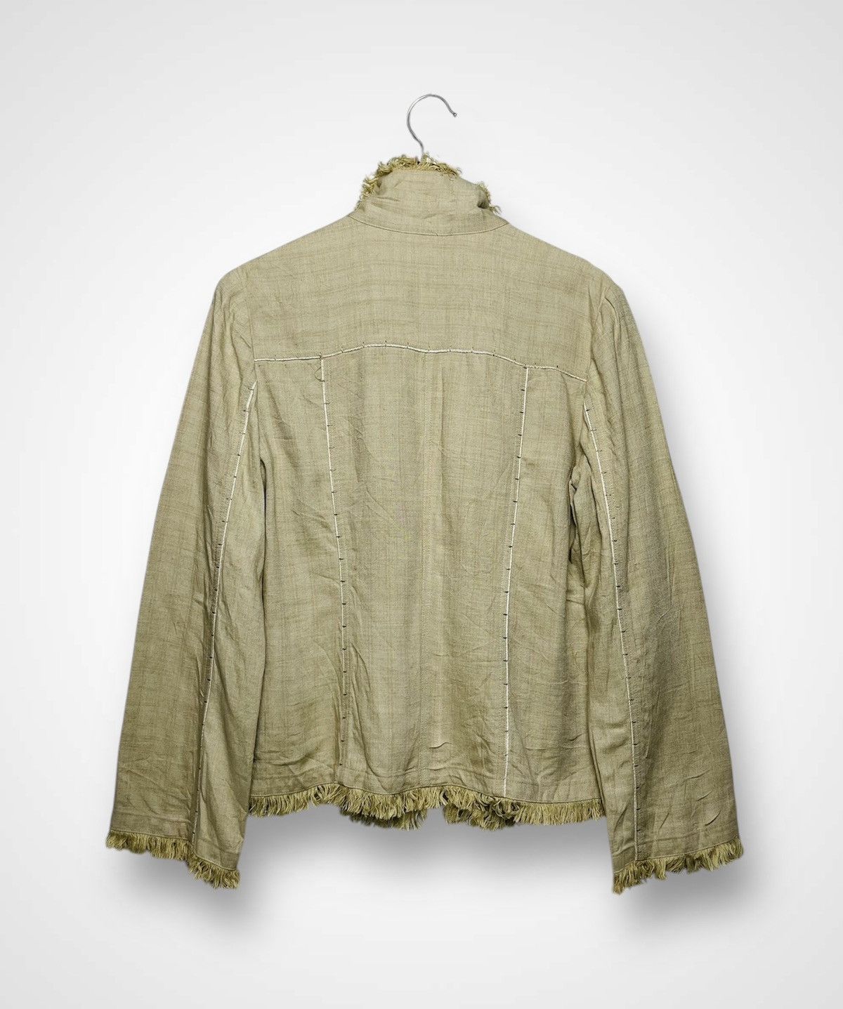 Japanese Brand Fresc Oggi Unbutton Jacket (22) Size US M / EU 48-50 / 2 - 2 Thumbnail
