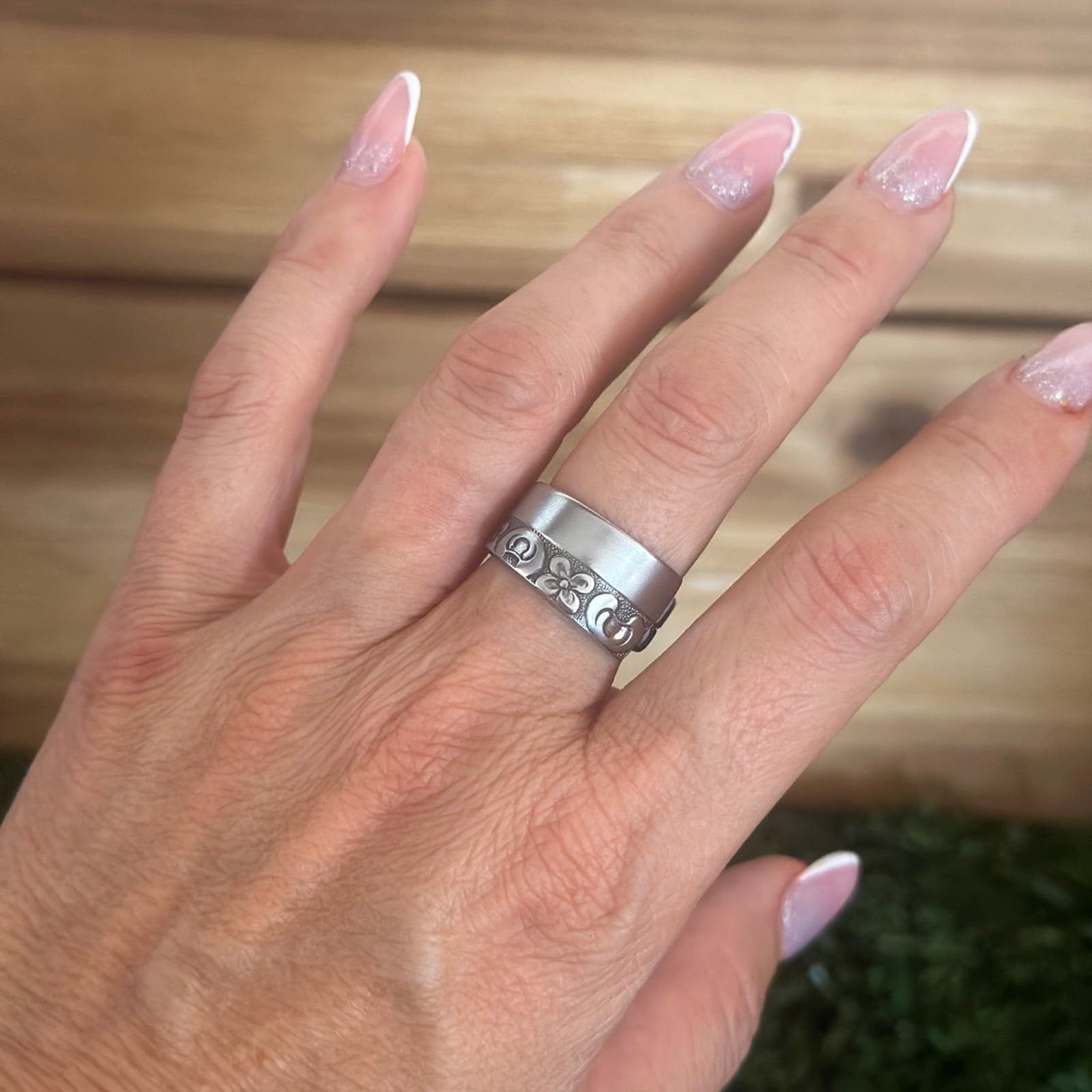 Handmade Ring size 8 Size ONE SIZE - 3 Thumbnail
