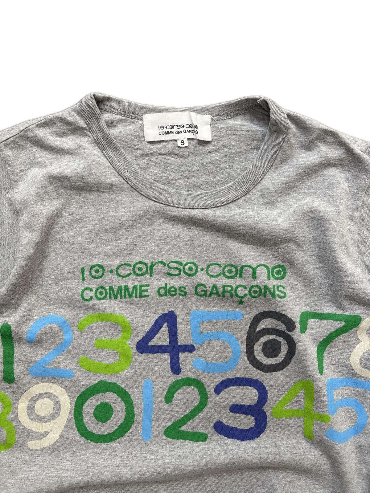 Comme des Garcons CDG Corso Como 10 Grey T-Shirt S Size US S / EU 44-46 / 1 - 2 Thumbnail