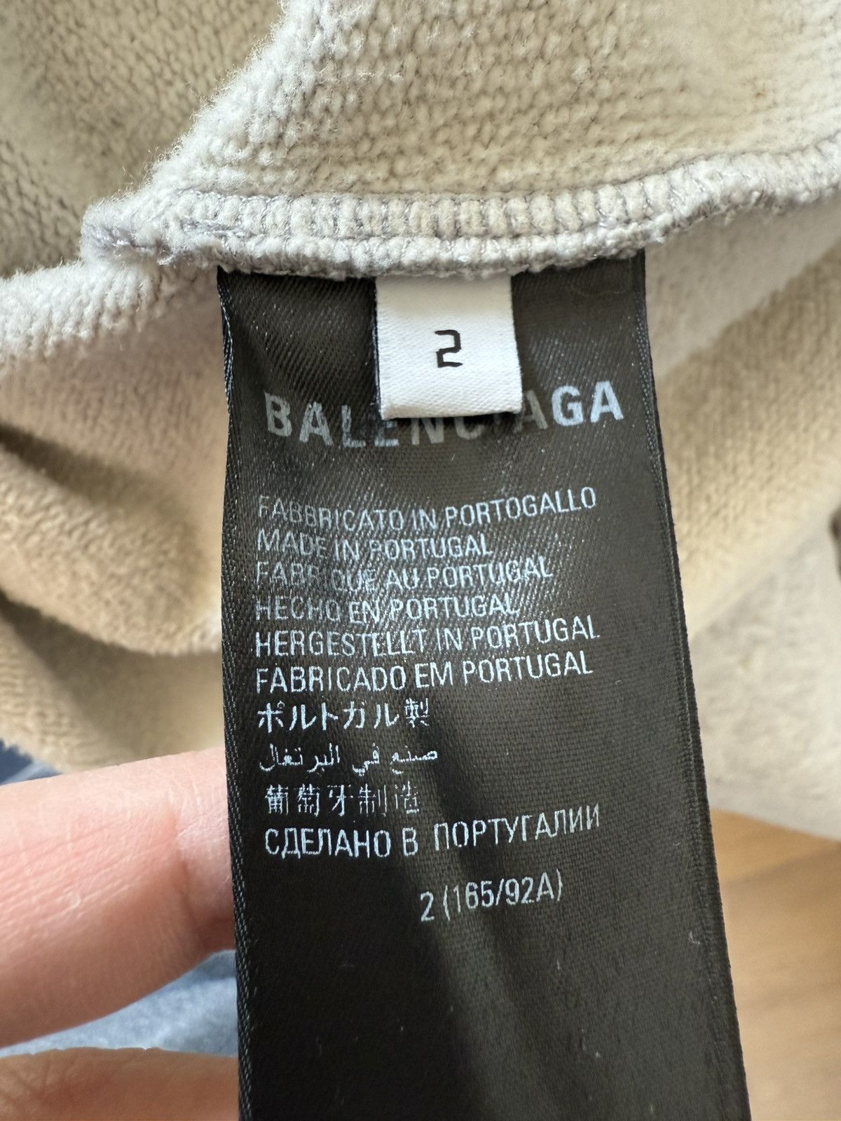 Balenciaga Balenciaga Strike 1917 Grey Sweatshirt Size US S / EU 44-46 / 1 - 7 Thumbnail