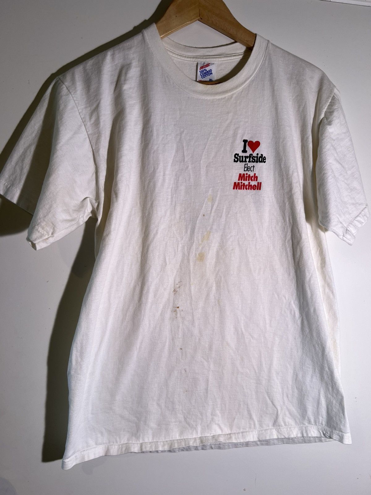 Vintage 90’s 2000’s VTG Vintage I Heart Surfside Punch Retro Shirt Size US XL / EU 56 / 4 - 2 Thumbnail