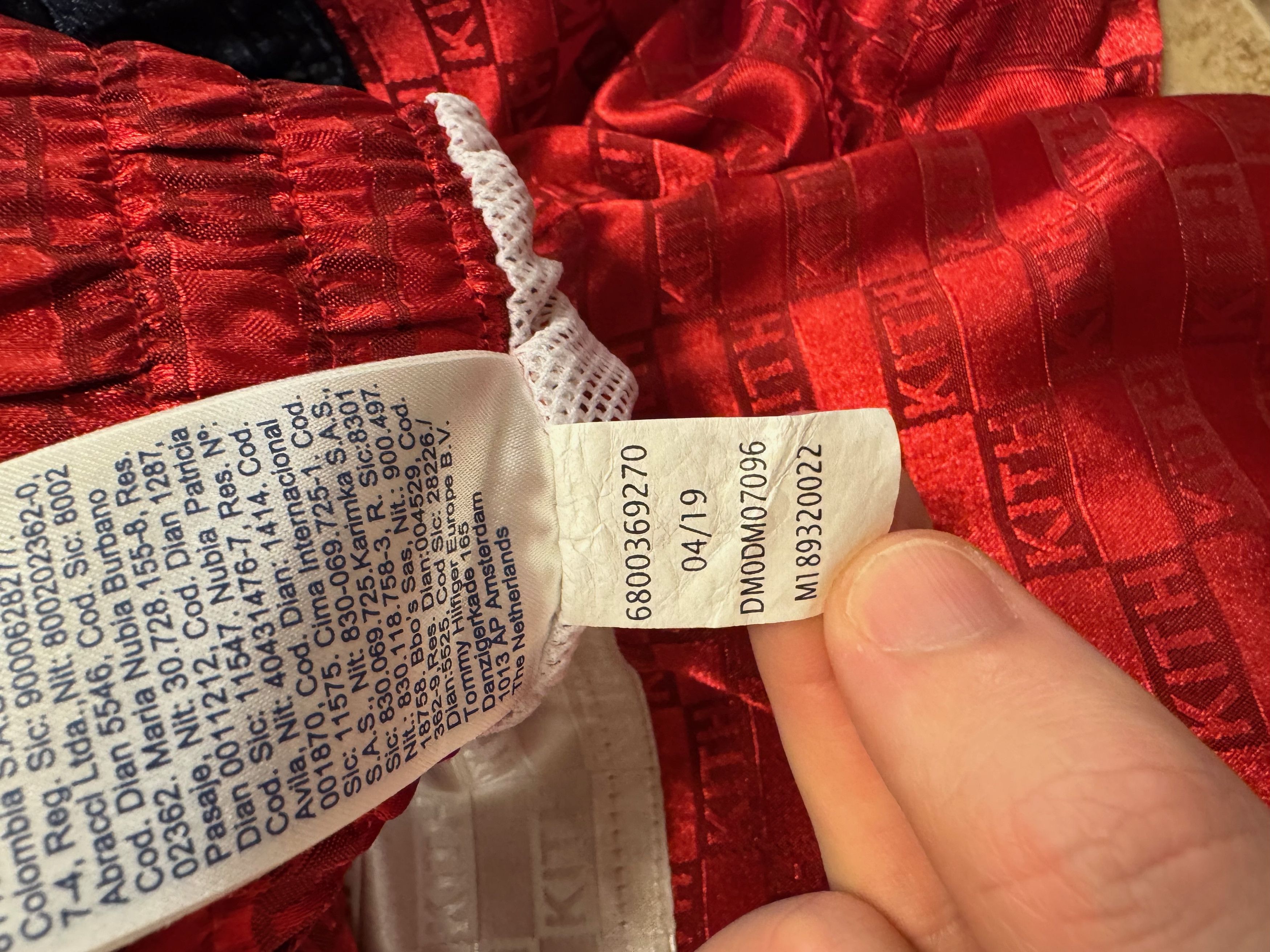 Kith x Tommy Hilfiger Satin Boxing Short