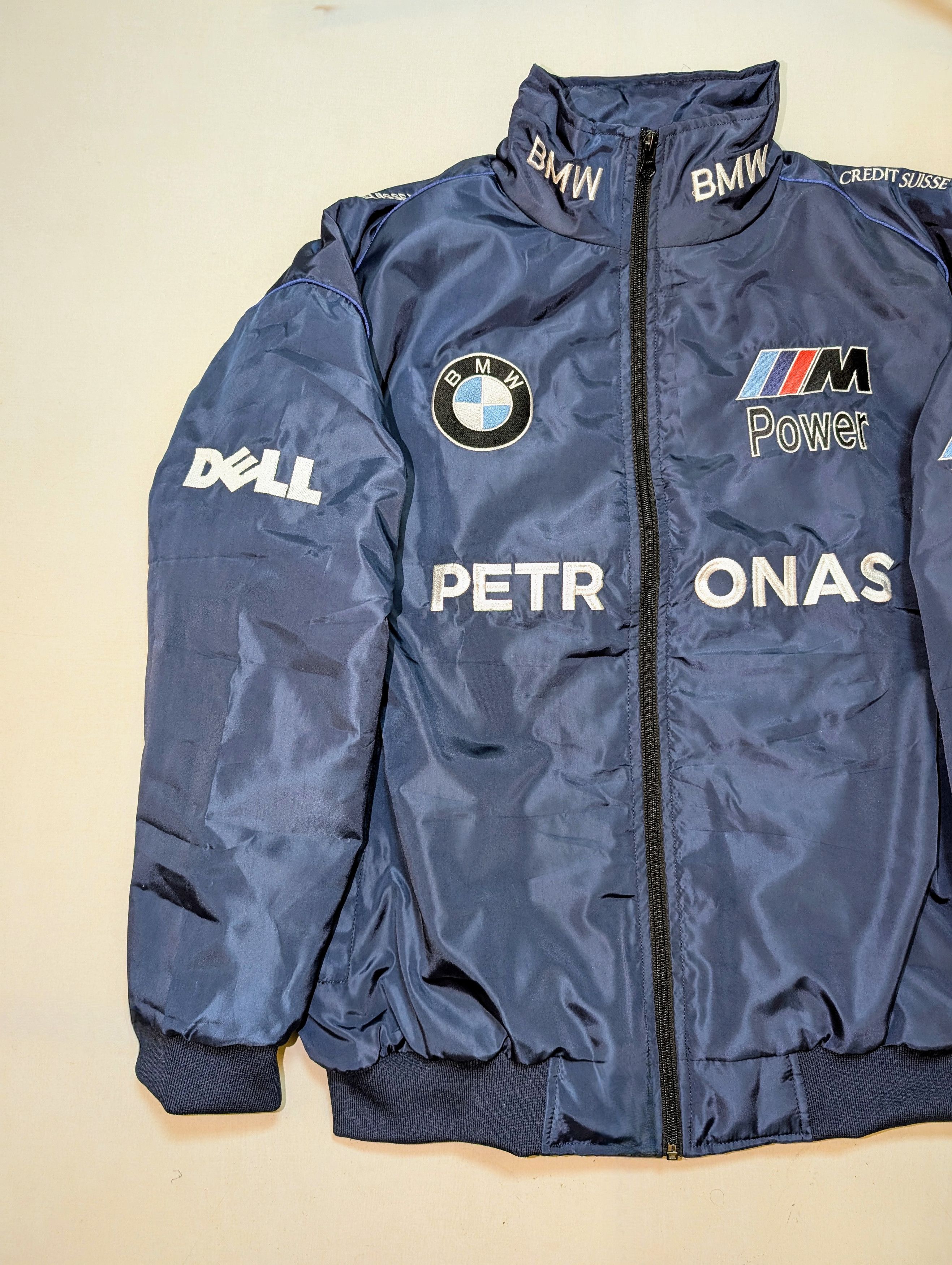 Vintage 💀🔥 BMW 💥💸 M Power Unisex Adults Racing Jacket Coats Size US XL / EU 56 / 4 - 3 Thumbnail