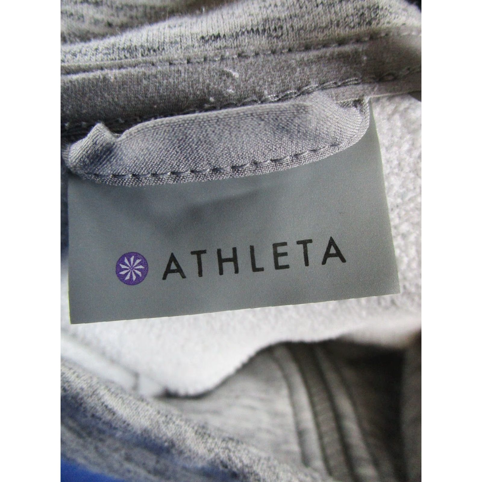 Athleta Athleta Jacket Womens Small Gray Full Zip Activewear Mid-Length Basic Jacket Size S / US 4 / IT 40 - 3 Thumbnail