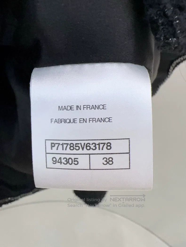 Chanel Chanel Black four-pocket tweed jacket Size XS / US 0-2 / IT 36-38 - 4 Thumbnail