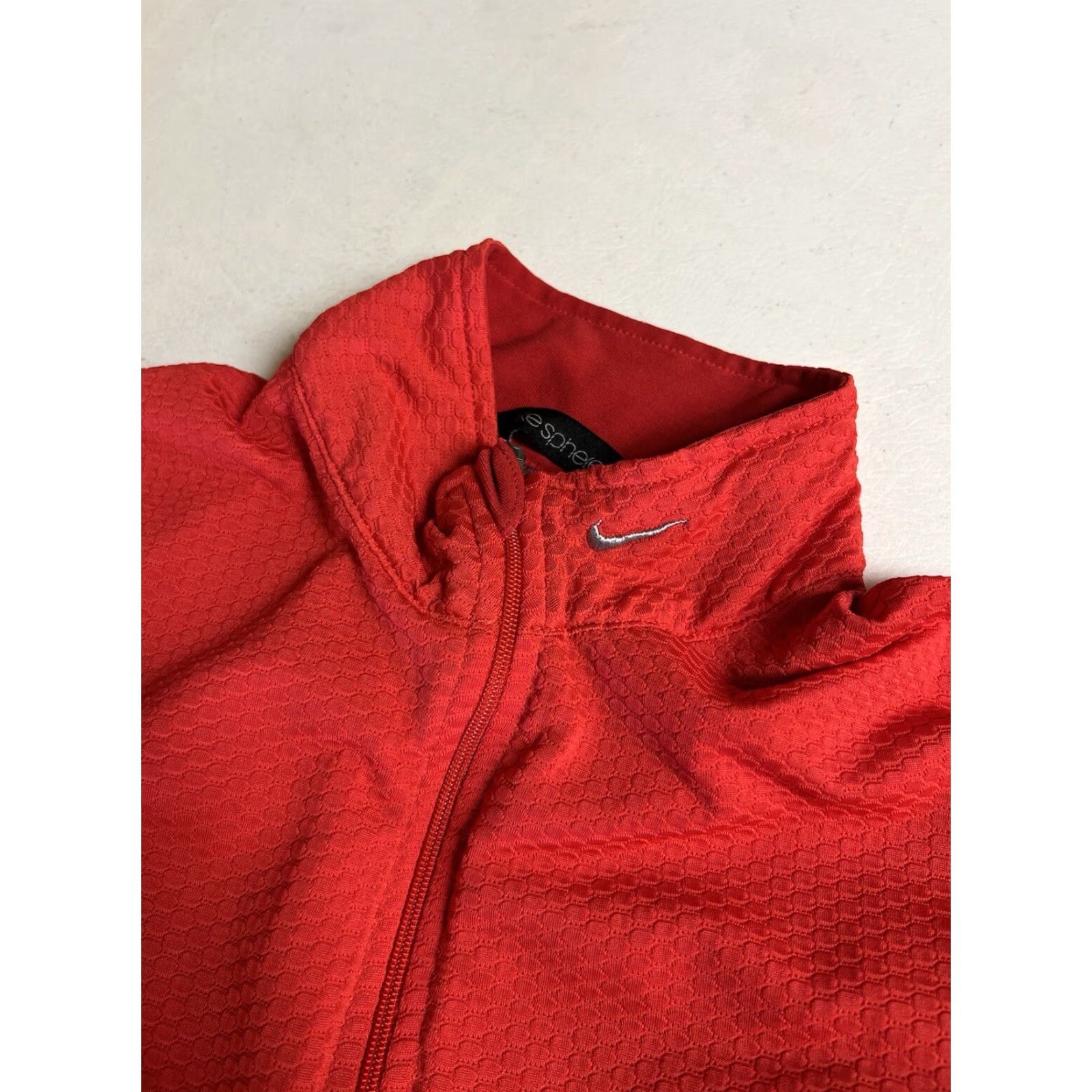 Nike Nike Therma Sphere Running Pullover Zip Women S Red Nike Therma Pullover Hoodie Jacket Outdoors Activewear Sports Running Size S / US 4 / IT 40 - 6 Thumbnail