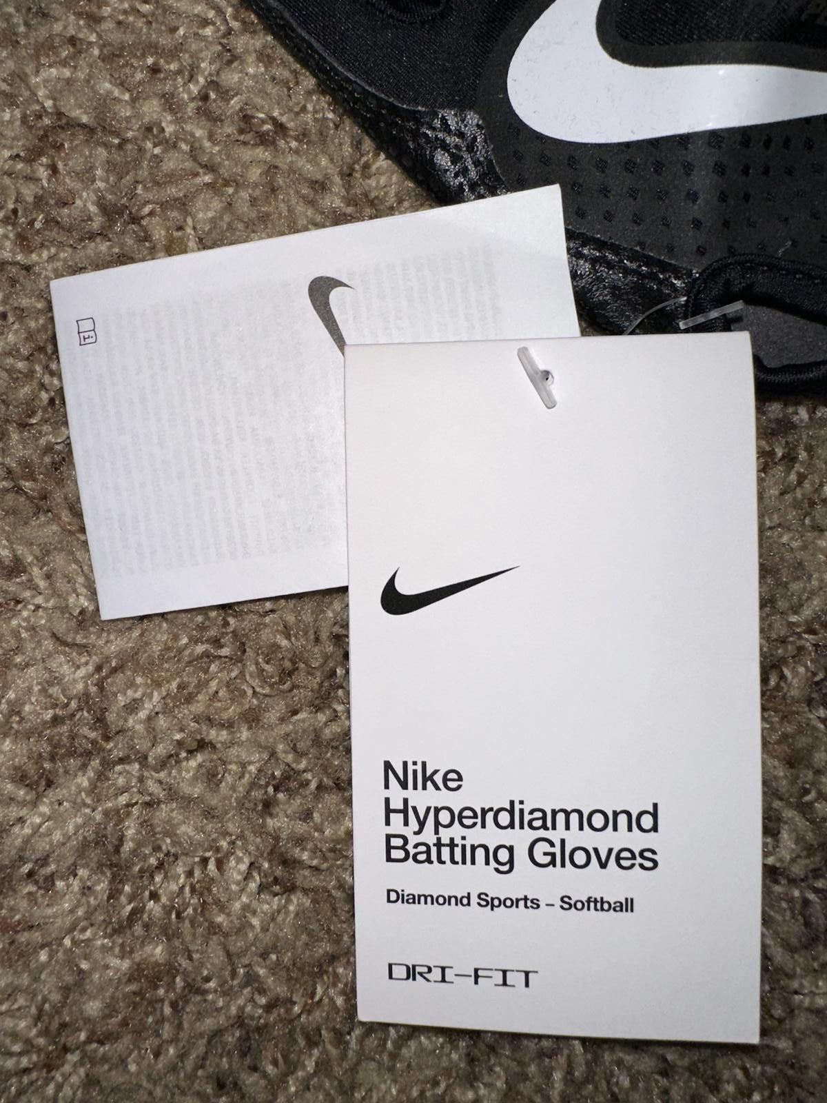 Nike Nike Adult Hyperdiamond 2.0 Batting Gloves Size ONE SIZE - 11 Thumbnail