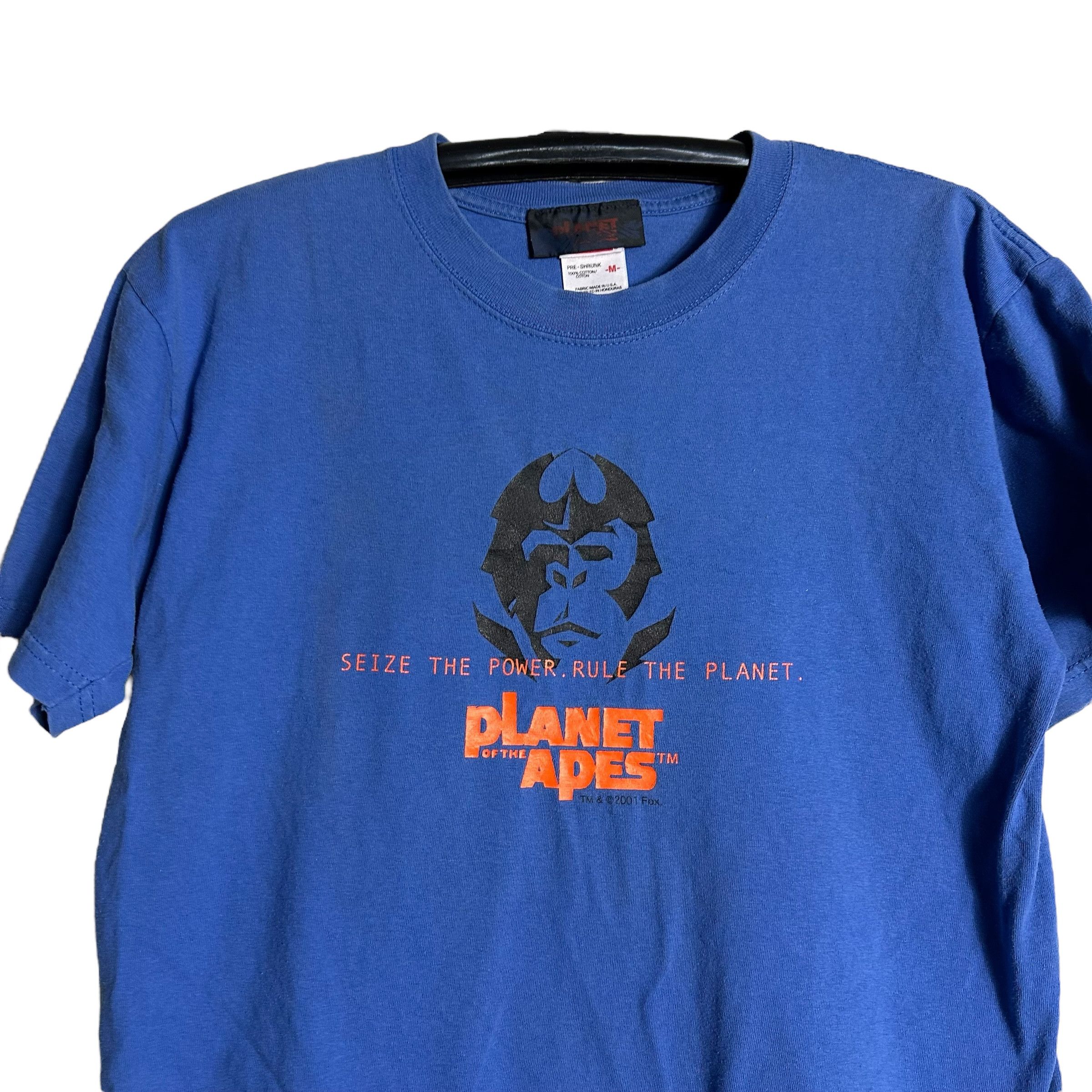 Other 🔥RARE🔥Vintage Planet of The Apes 2001 Fox Movie T-shirt Size US M / EU 48-50 / 2 - 2 Thumbnail