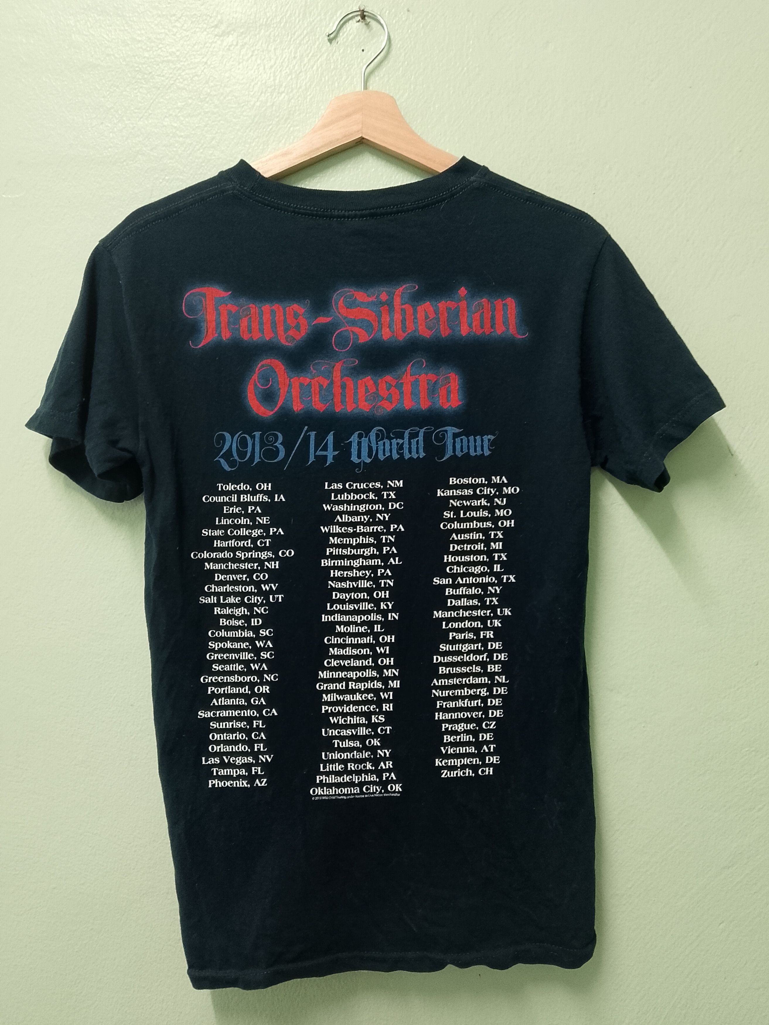 Band Tees Trans-Siberian Orchestra tee Size US L / EU 52-54 / 3 - 3 Thumbnail