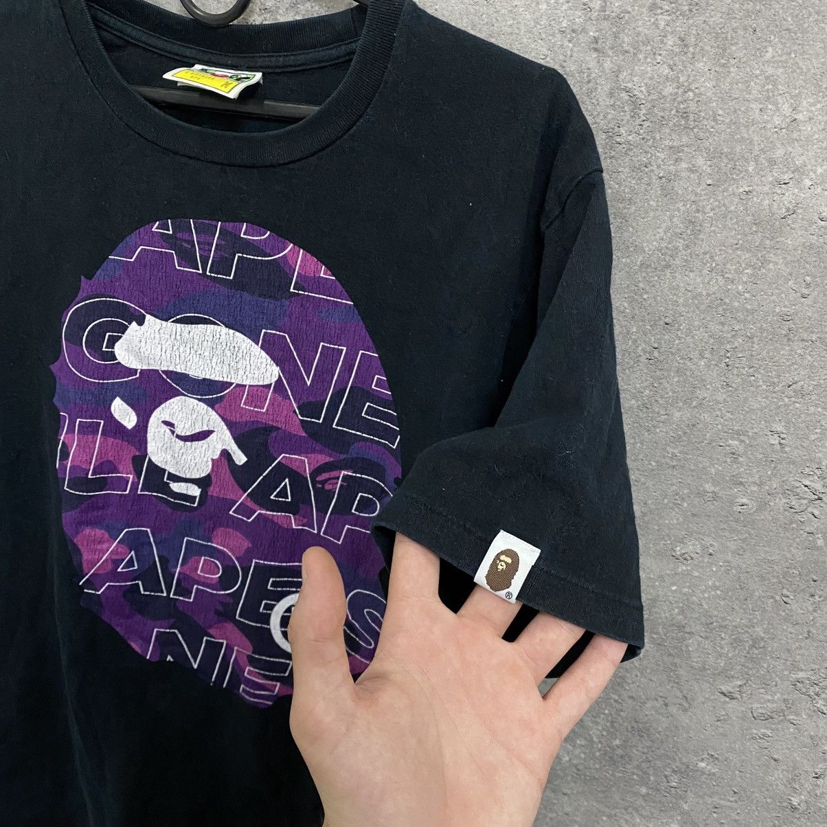 Bape A Bathing Ape Bape T-shirt Big Head Tee Big Logo Size US M / EU 48-50 / 2 - 7 Thumbnail