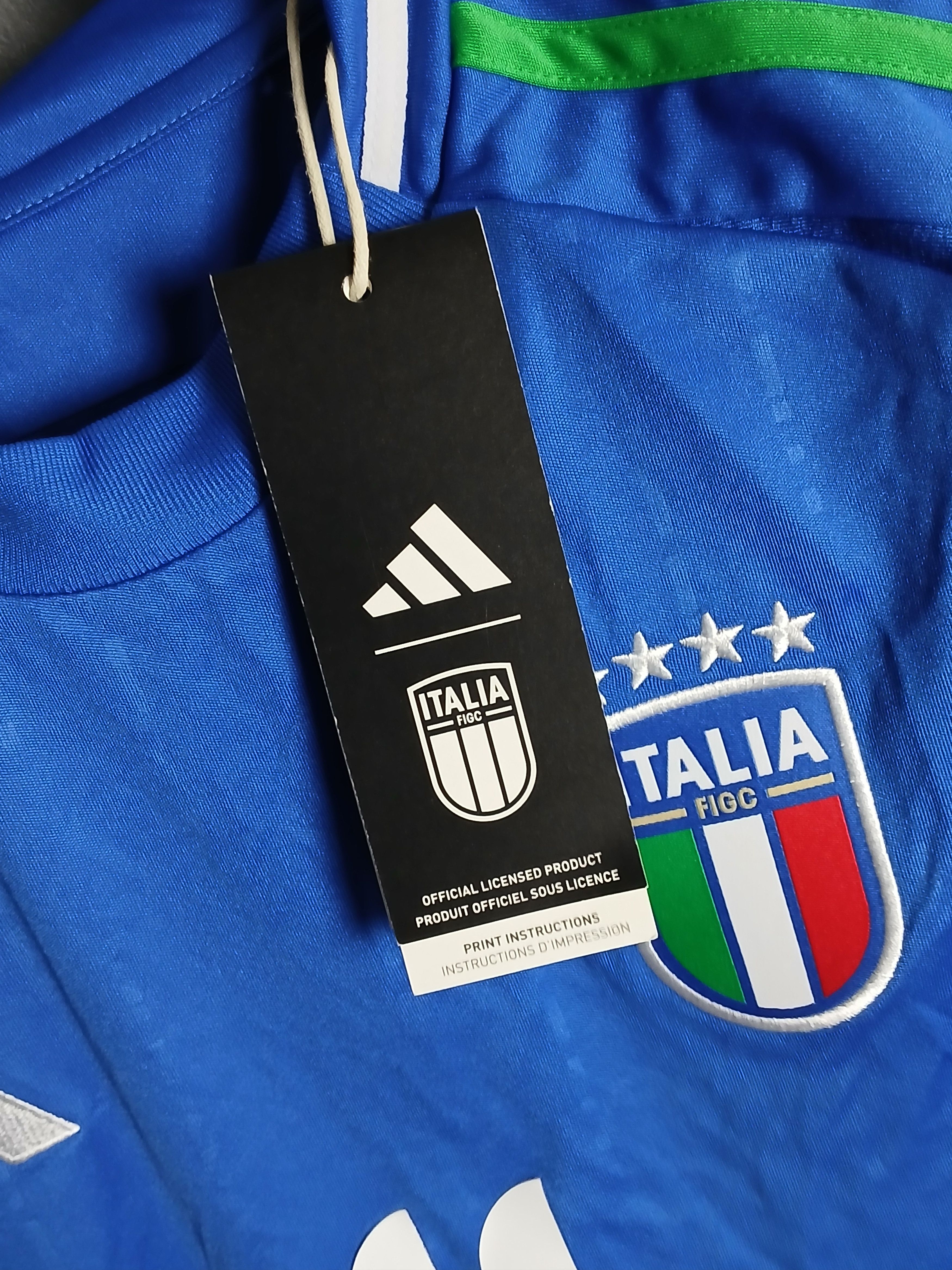 Adidas KIDS Italy National Team 24/25 Home Football Jersey T-Shirt Size US S / EU 44-46 / 1 - 9 Thumbnail