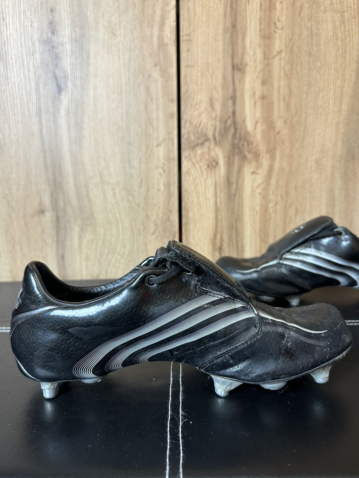 Adidas × Vintage Adidas Tunit F50.6 FG Elite US8 Black boots mens Footbal Size US 8 / EU 41 - 9 Thumbnail