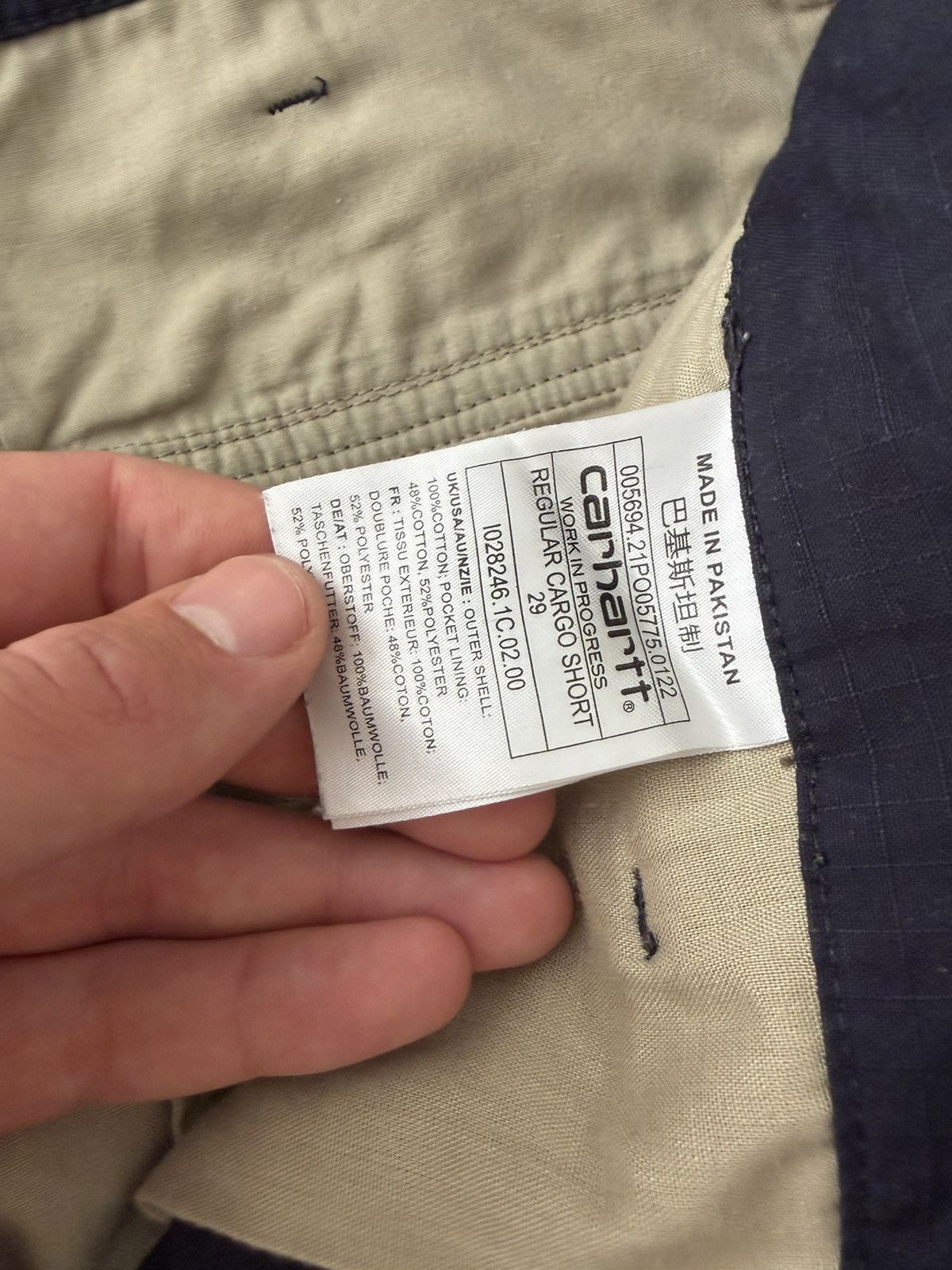 Carhartt Vintage Carhartt Cargo Shorts Size US 29 - 6 Thumbnail