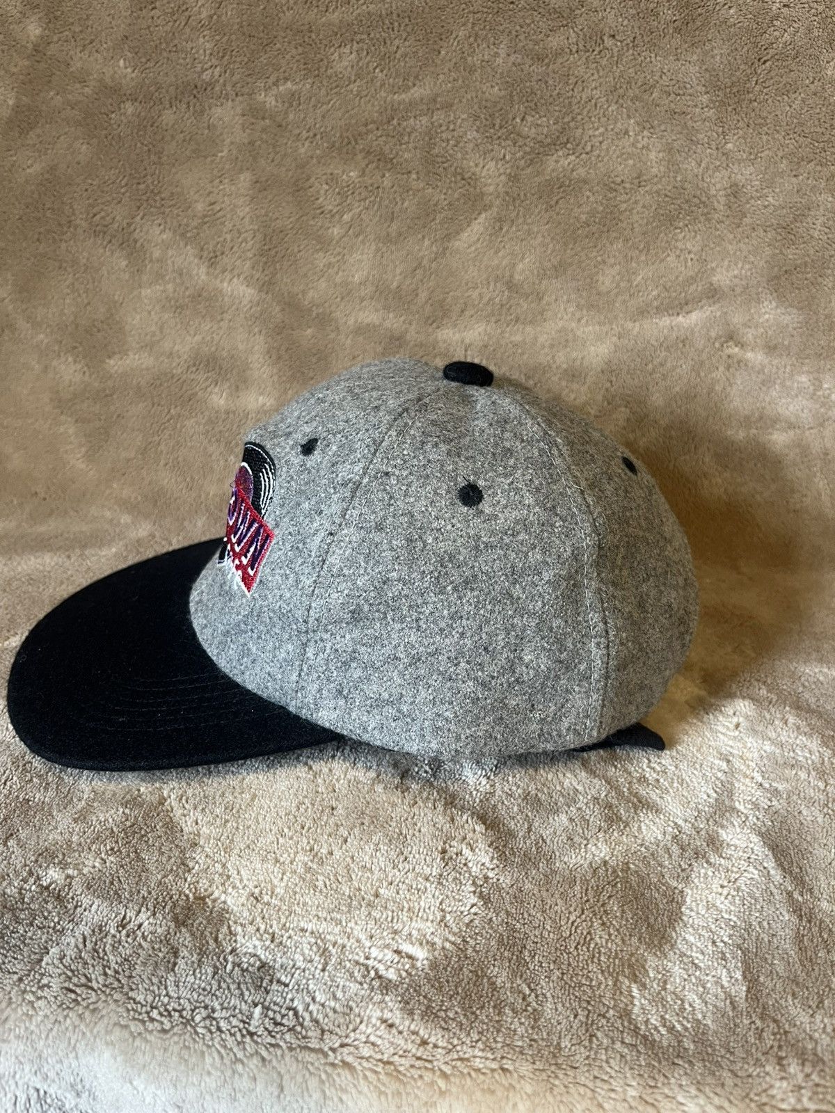 Other Vintage Rare Motown Cafe New York Sample Wool SnapBack Hat Size ONE SIZE - 4 Thumbnail