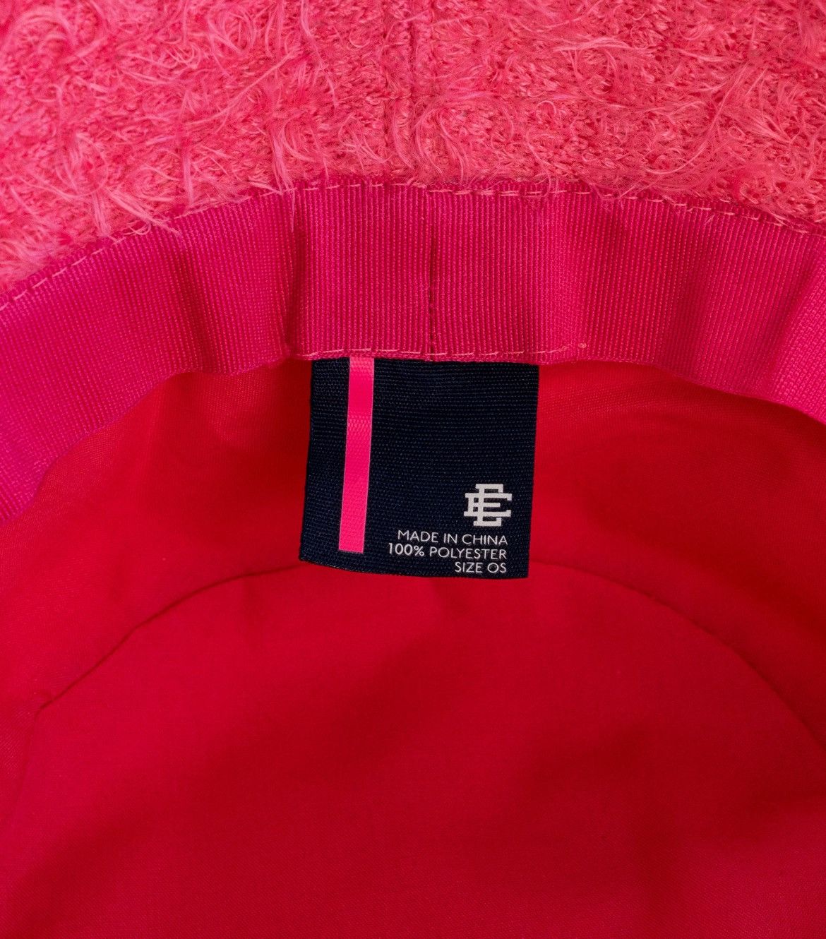 Eric Emanuel Eric Emanuel EE pink fuzzy bucket hat Size ONE SIZE - 2 Thumbnail