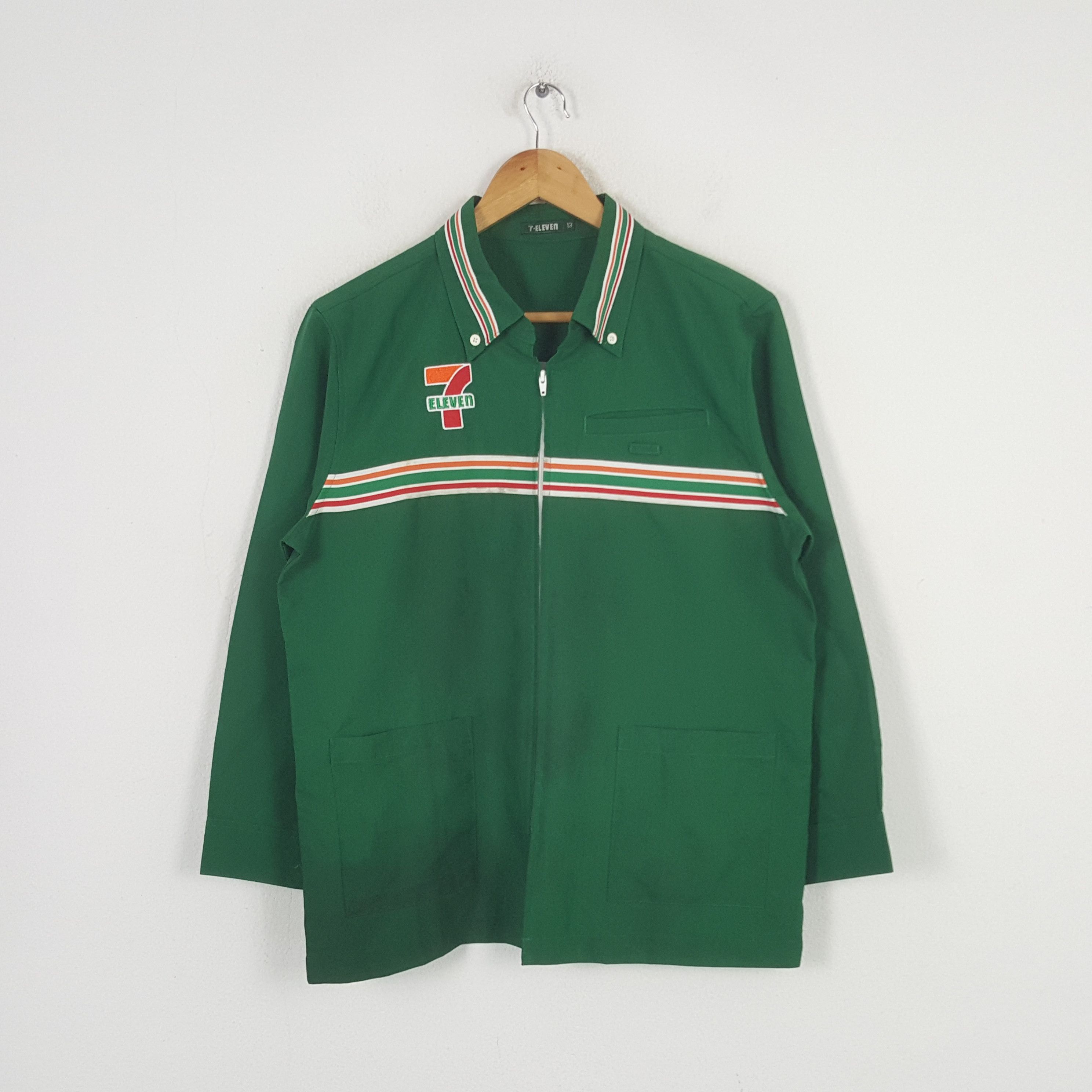 Japanese Brand × Vintage Vintage 7 Eleven Jacket Japanese Brand Staff C285N7 Size US M / EU 48-50 / 2 - 4 Thumbnail