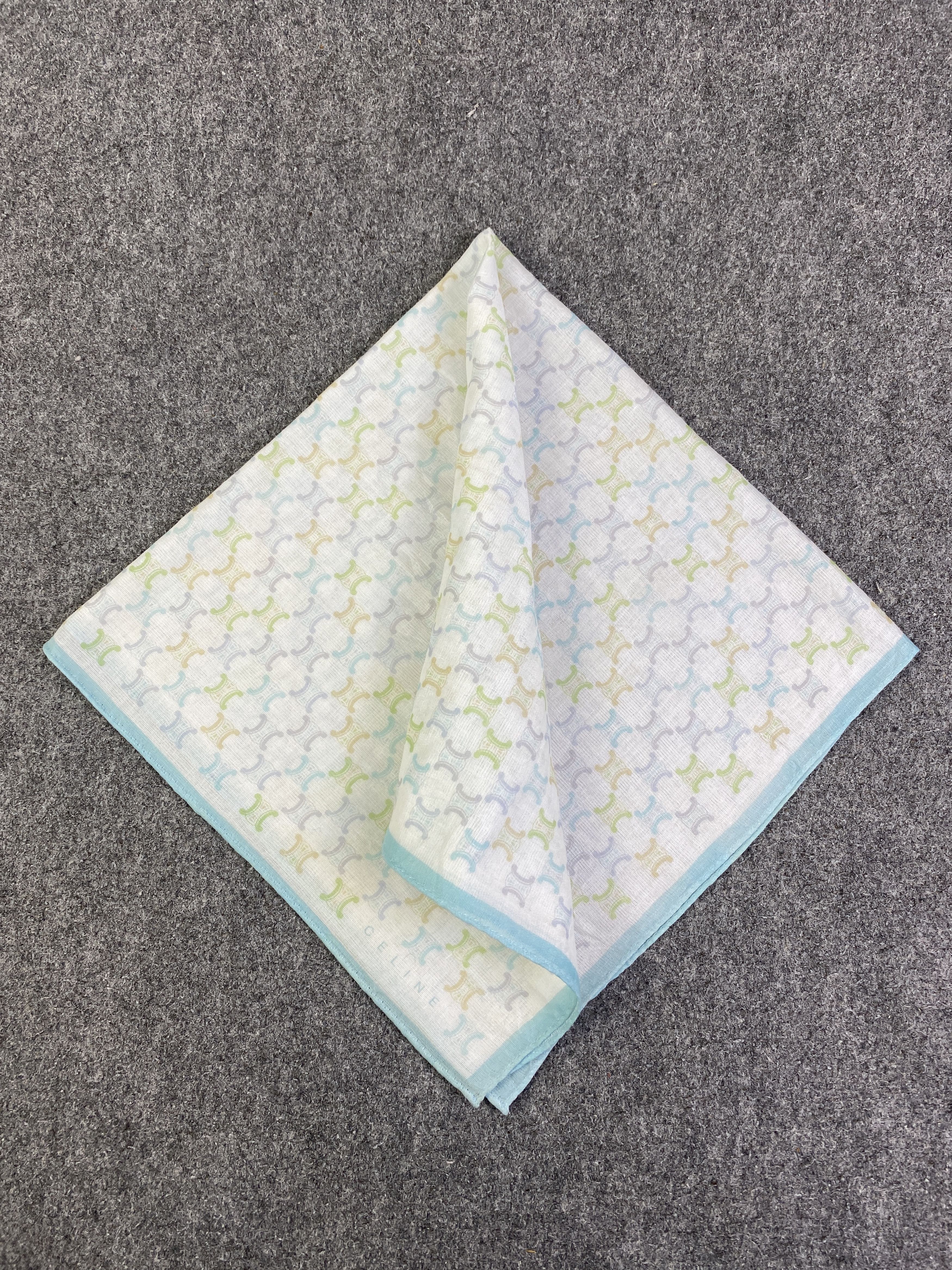 Celine Vintage Celine Handkerchief / Neckerchief KT00023 Size ONE SIZE - 3 Thumbnail