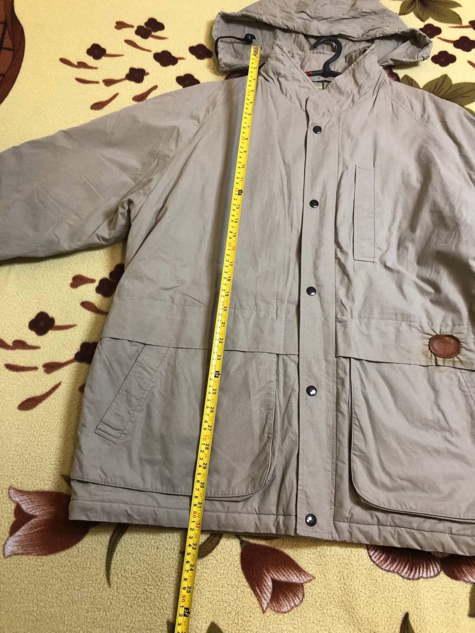 Burberry MEN BURBERRYS QUILTED LINING HOODED BEIGE COAT Size US XL / EU 56 / 4 - 6 Thumbnail
