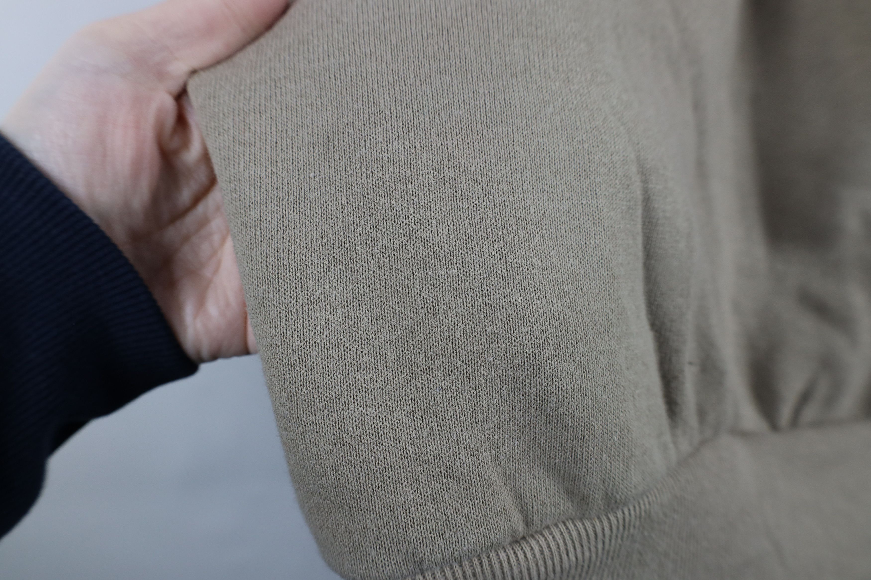 Vintage Vintage 90s Streetwear Crewneck Sweatshirt Beige Khaki USA Size US XL / EU 56 / 4 - 7 Thumbnail