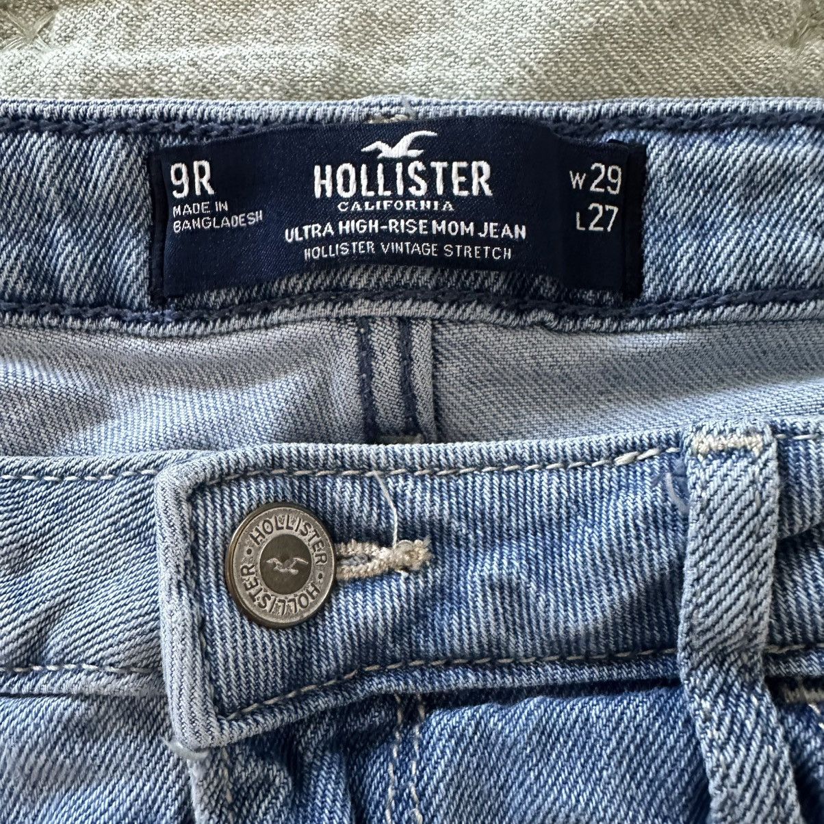Hollister Hollister Women’s Patchwork Distressed Jeans Size 9 Size 29" - 3 Thumbnail
