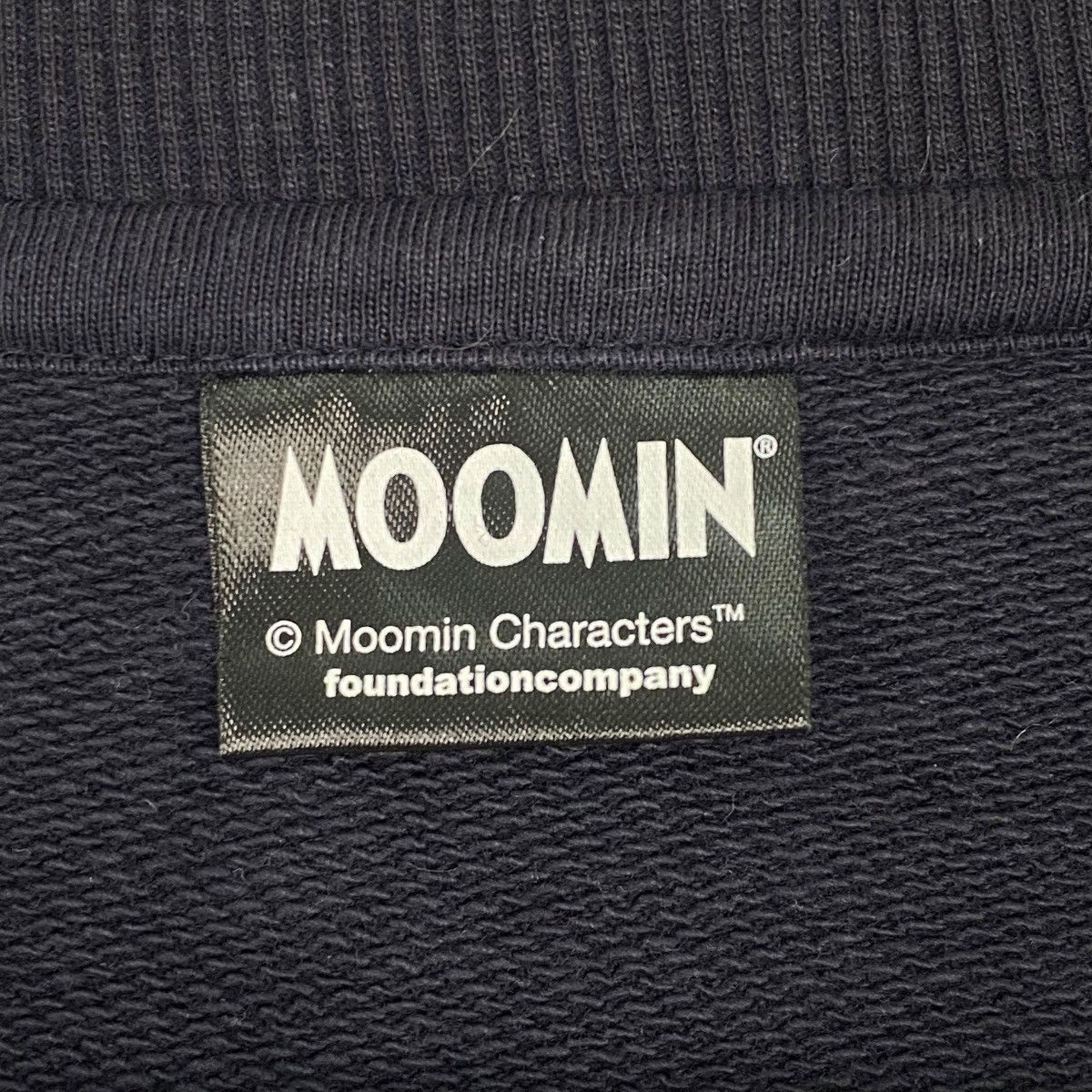 Vintage Vintage Moomin Sweatshirt Crewneck Black Baggy Style Size M Size US M / EU 48-50 / 2 - 8 Thumbnail