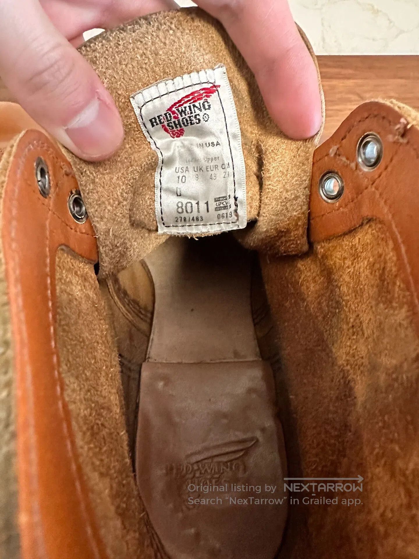 Red Wing Red Wing 8011 Paratrooper Boots. Size US 10 / EU 43 - 8 Thumbnail
