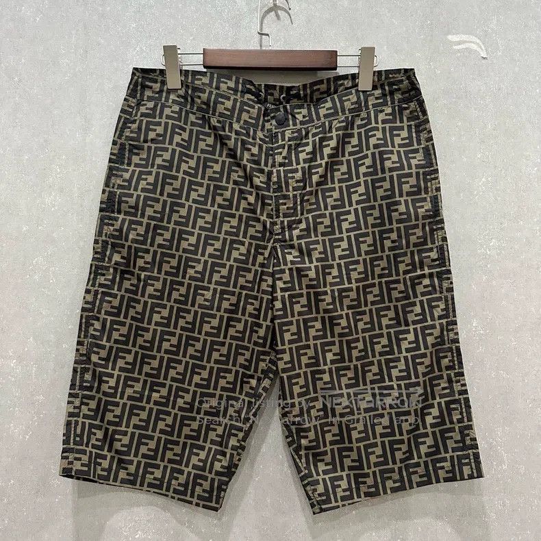 Fendi Fendi Indonesian dragon drawstring shorts Size US 34 / EU 50 - 1 Thumbnail