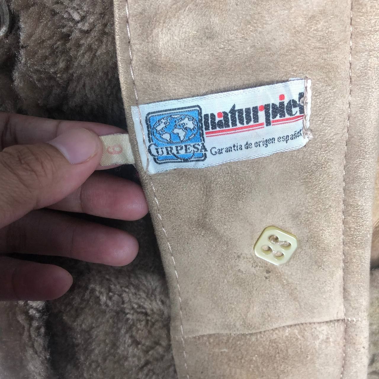 Vintage Vintage Curpesa Naturpiel Jacket Size M / US 6-8 / IT 42-44 - 9 Thumbnail