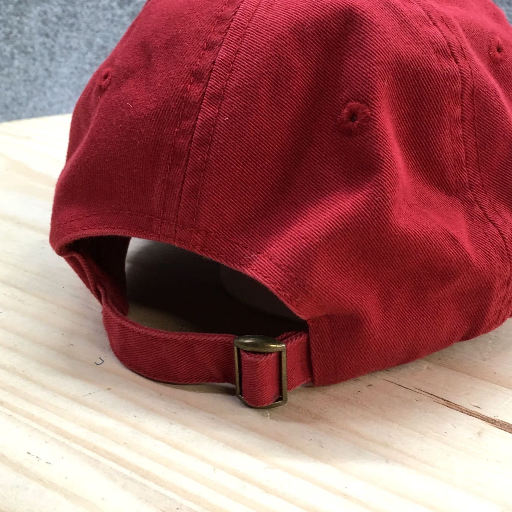 Vintage World of Masonry 08 Baseball Cap Hat Mens One Size Red Adjustable Embroidered Size ONE SIZE - 7 Thumbnail
