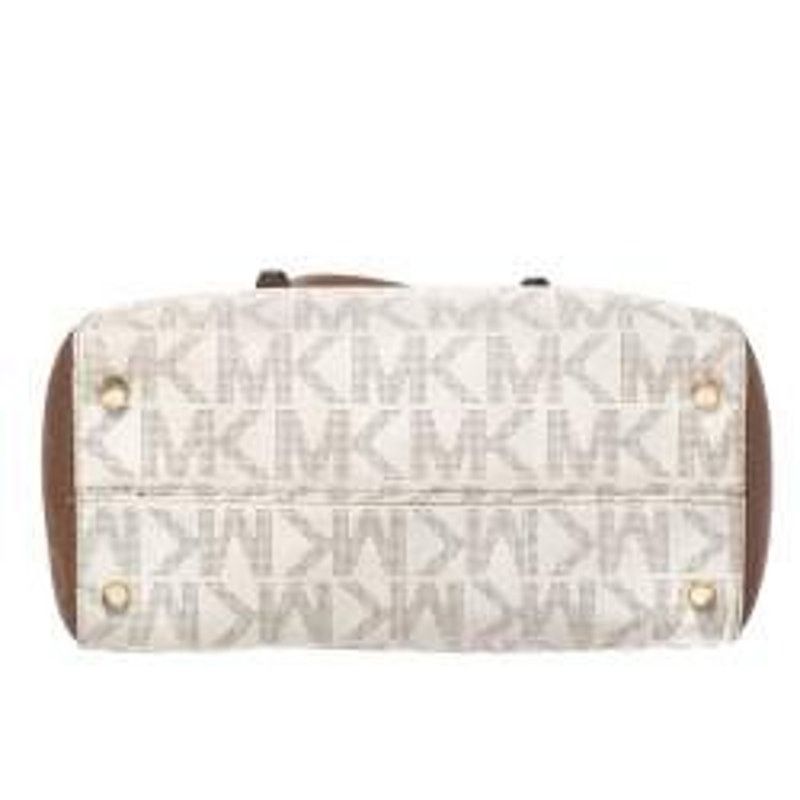 Michael Kors Michael Kors Ciara Vanilla Acorn Signature Convertible Bag Size ONE SIZE - 7 Thumbnail