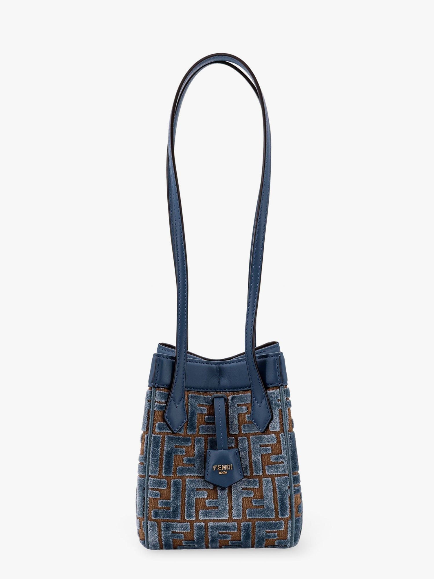 Fendi Dove Grey Mesh Mini Mon Tresor Bucket Bag | Grailed
