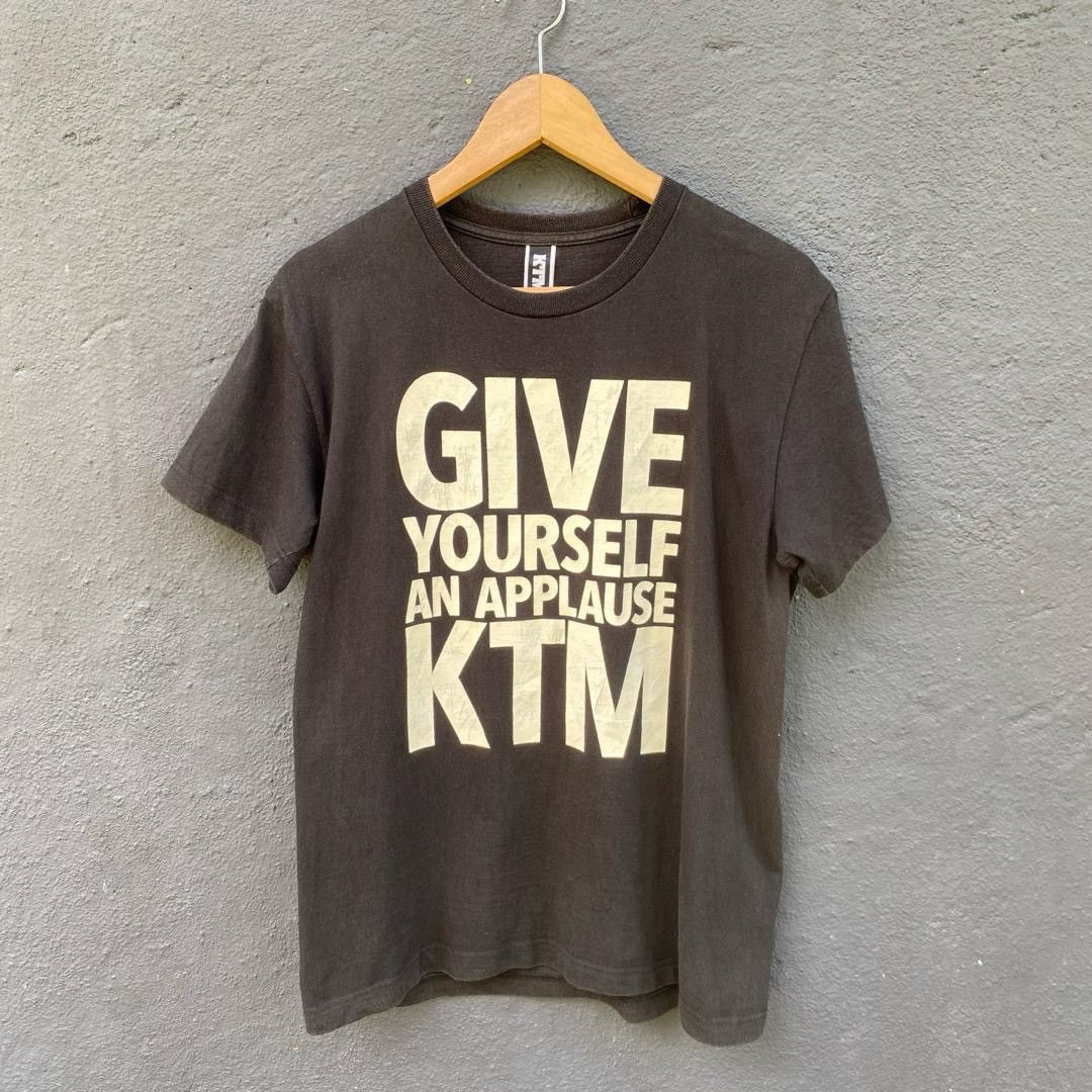 Vintage Thrashed Faded KTM Naked Girl Japanese Brand Tee Size US M / EU 48-50 / 2 - 3 Thumbnail