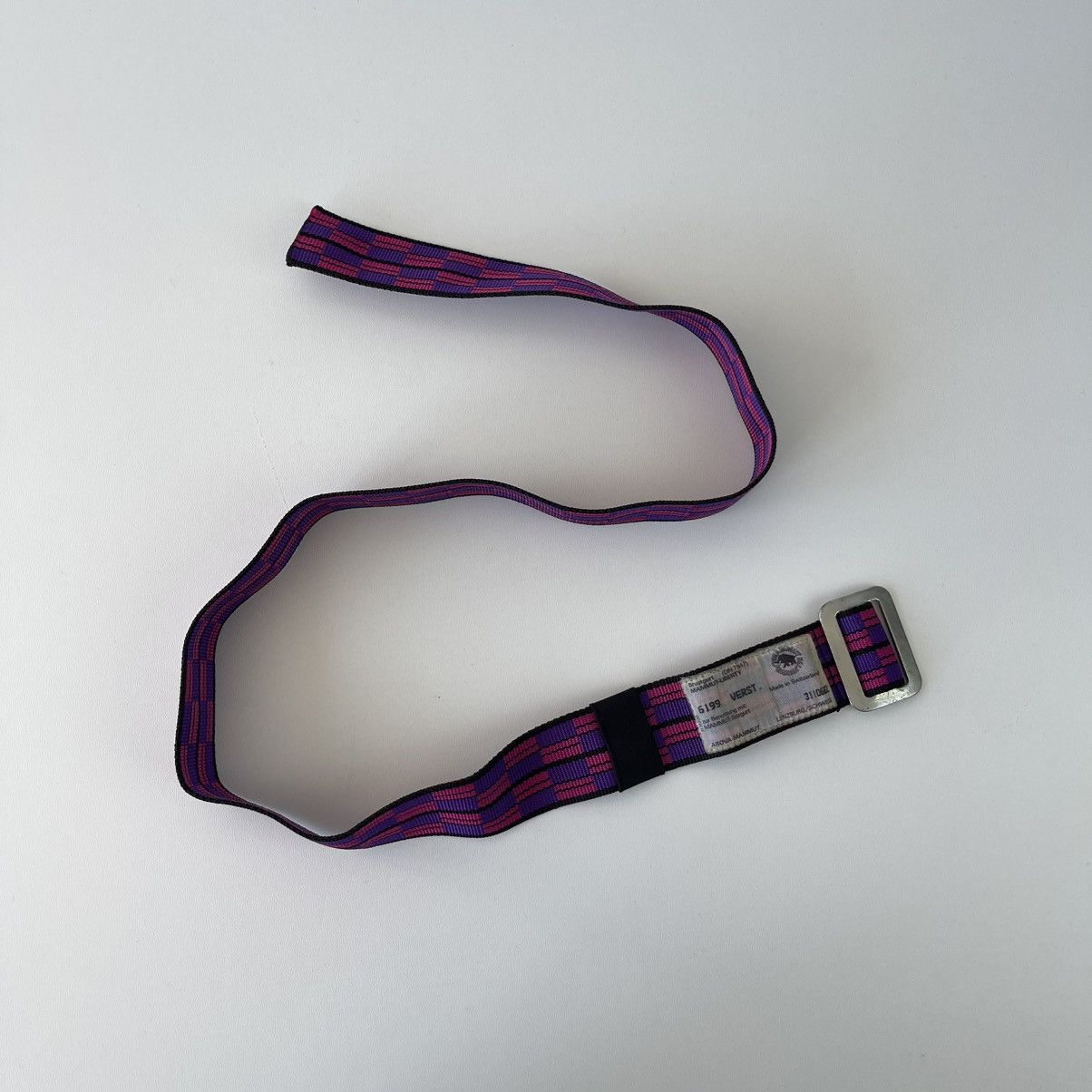 Mammut Mammut Vintage 90’s Cotton Belt Purple/Pink/Black Outdoor Size ONE SIZE - 1 Thumbnail