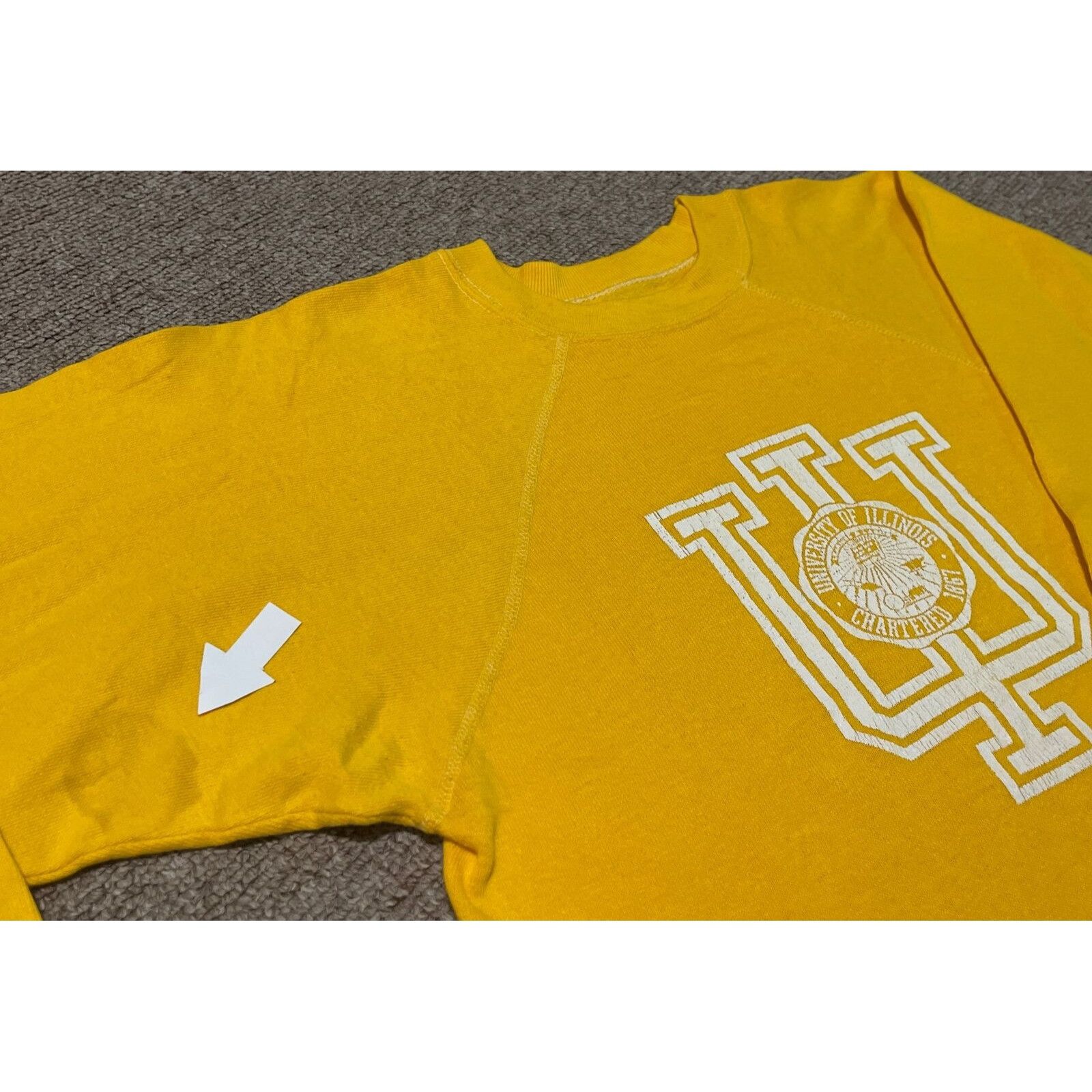 Other Vintage 60s Small University of Illinois Fighting Illini Cot Size US S / EU 44-46 / 1 - 8 Thumbnail