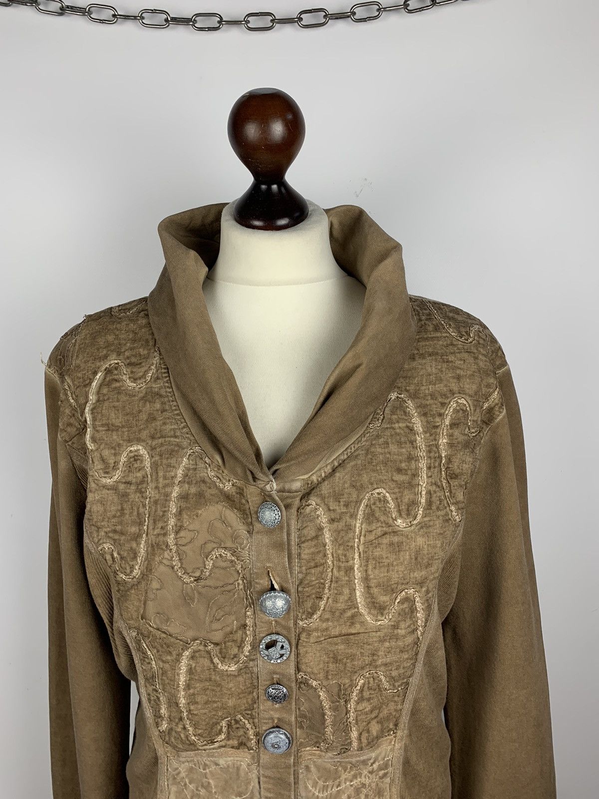 Elisa Cavaletti Vintage Bottega Elisa Cavaletti Cardigan Button Ups Size XL Size XL / US 12-14 / IT 48-50 - 2 Thumbnail