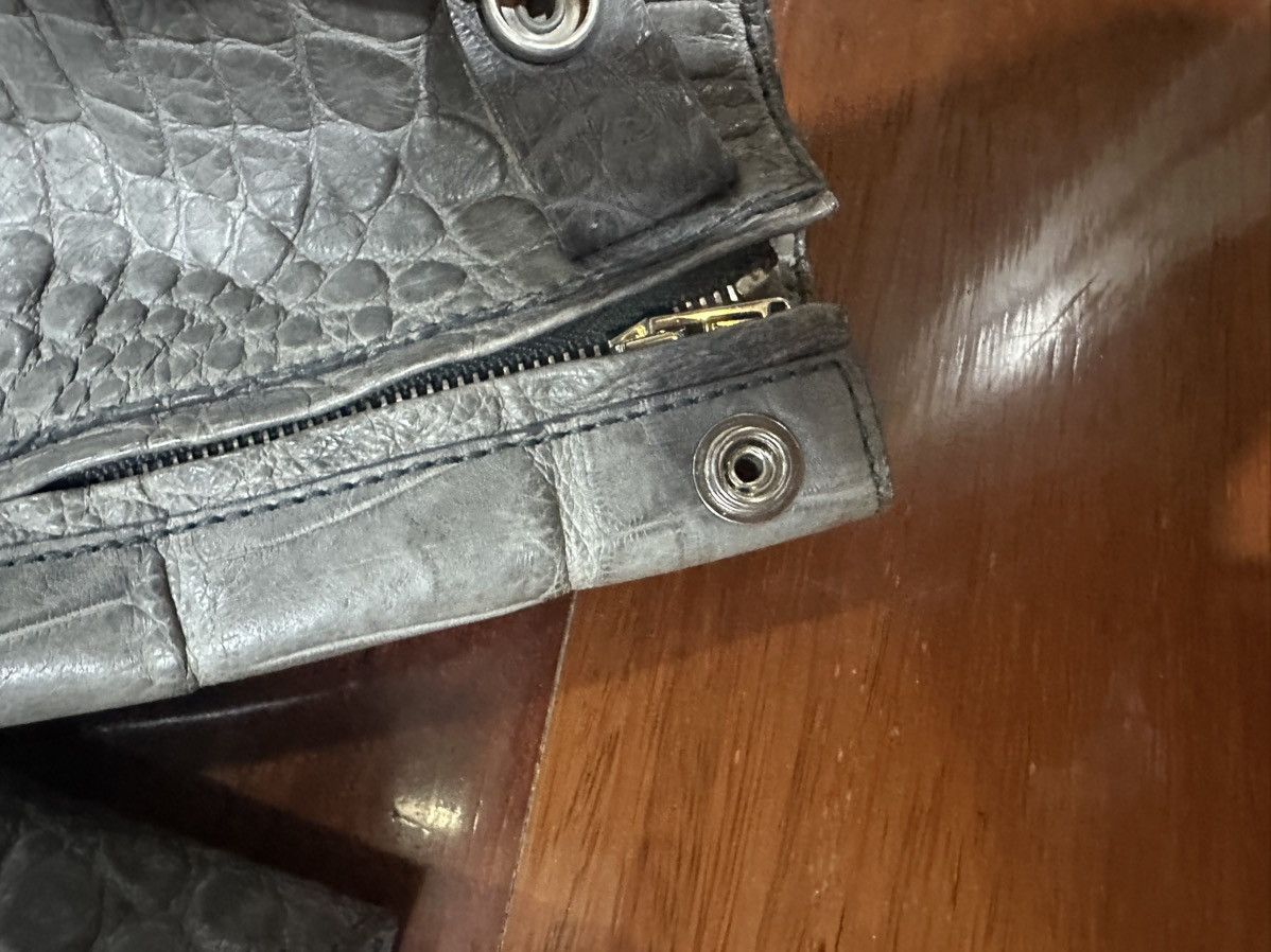 Yves Saint Laurent Ysl crocodile jacket Size US L / EU 52-54 / 3 - 12 Thumbnail