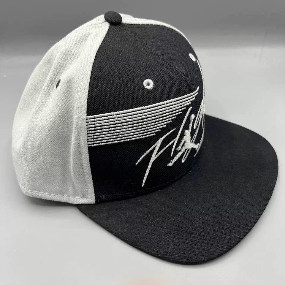 Jordan Brand Air Jordan Flight Hat Men Embroidered Logo Jumpman Snap Back Size ONE SIZE - 3 Thumbnail