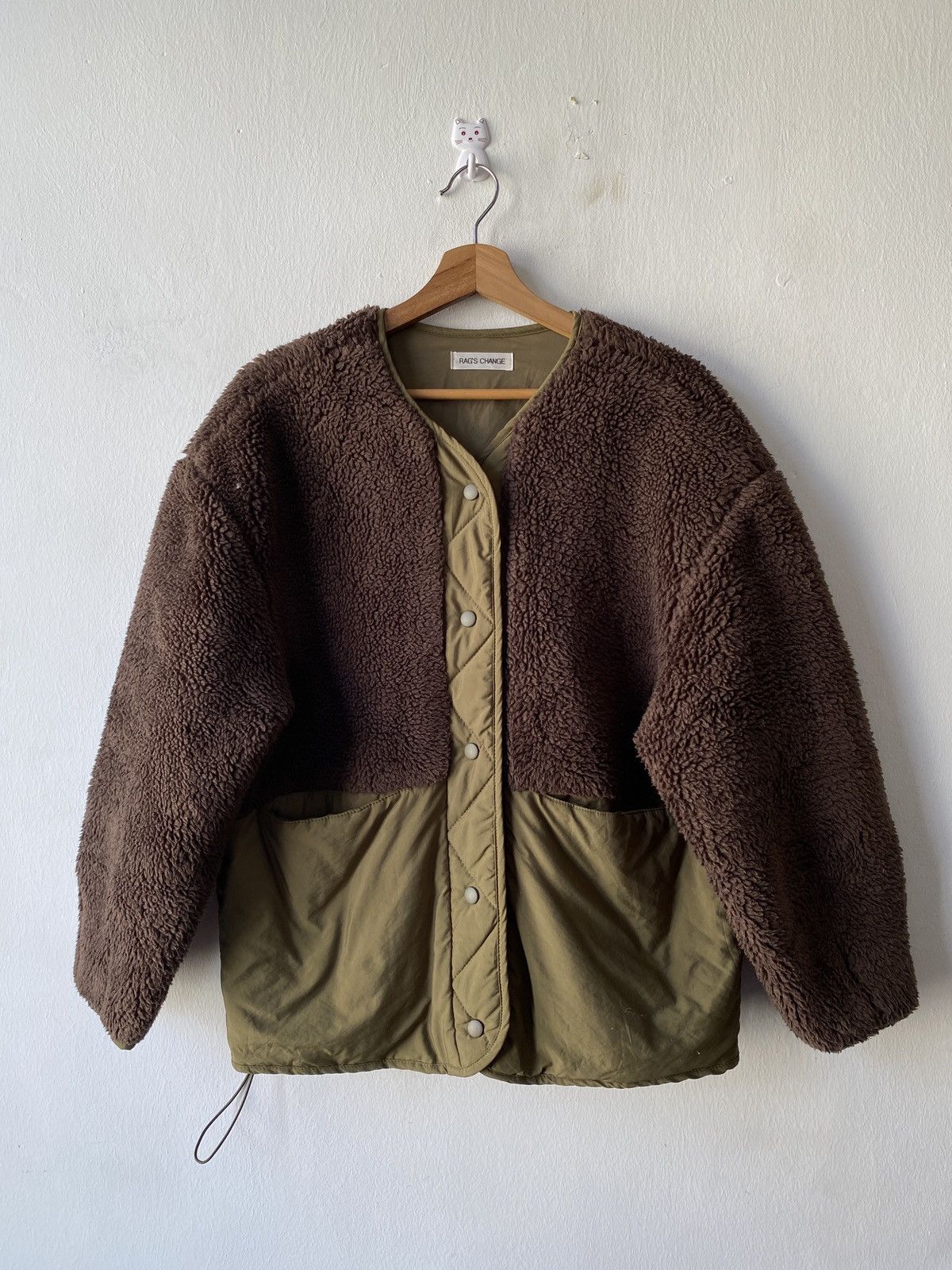 Japanese Brand Rag’s Change Hybrid Design Sherpa Down Jacket Size US M / EU 48-50 / 2 - 3 Thumbnail