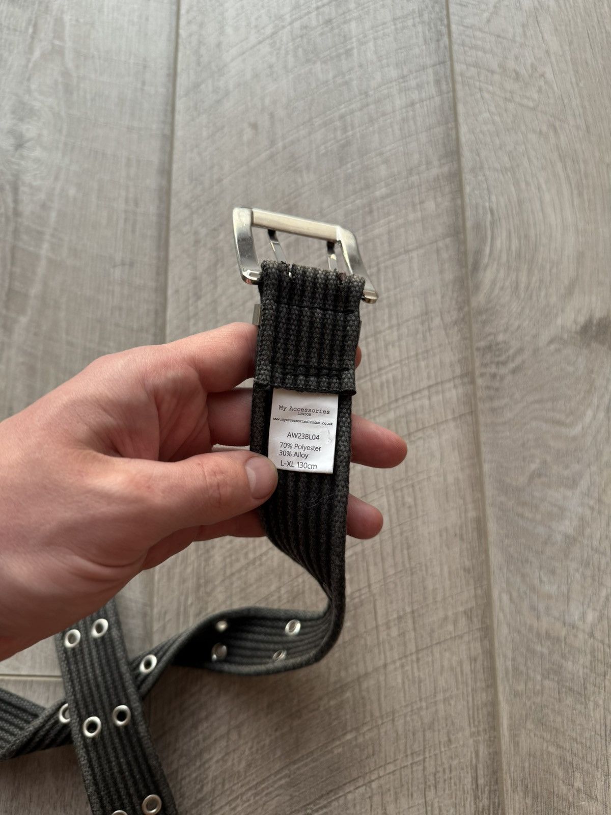 If Six Was Nine VINTAGE Y2K JAPANESE BELT ALT GOTH PUNK RAVE KANYE STYLE Size ONE SIZE - 4 Thumbnail