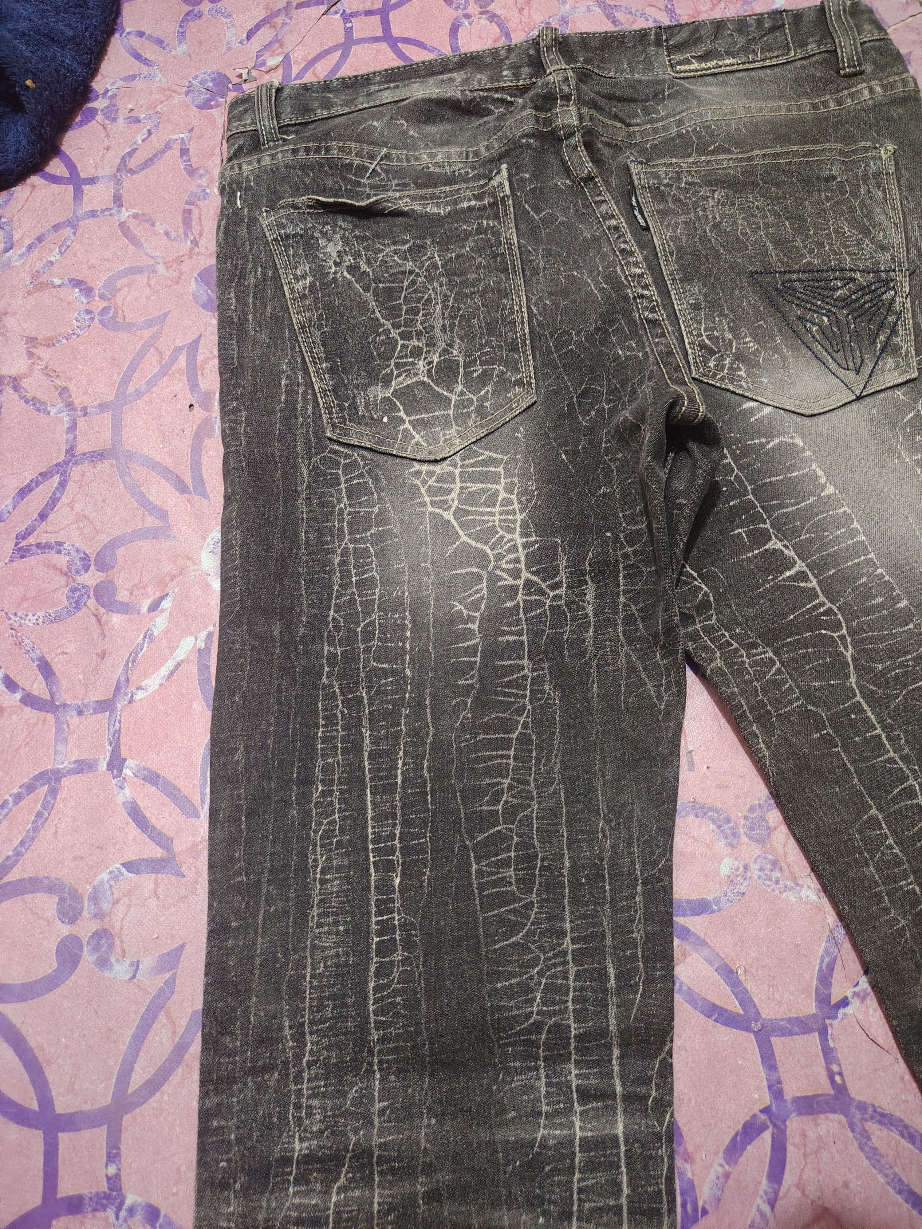 Hysteric Glamour Japanese PSGB Skinny stretch Jeans inspired rick owens style Size US 31 - 22 Thumbnail