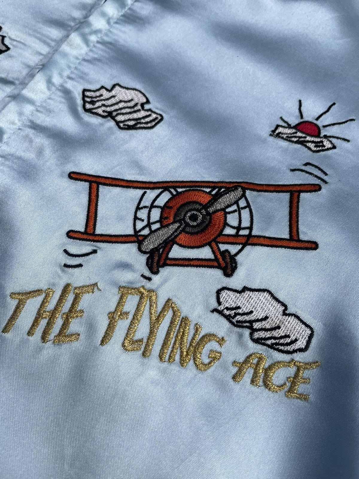 Japanese Brand Snoopy The Flying Ace Souvenir Jacket Size US M / EU 48-50 / 2 - 12 Thumbnail