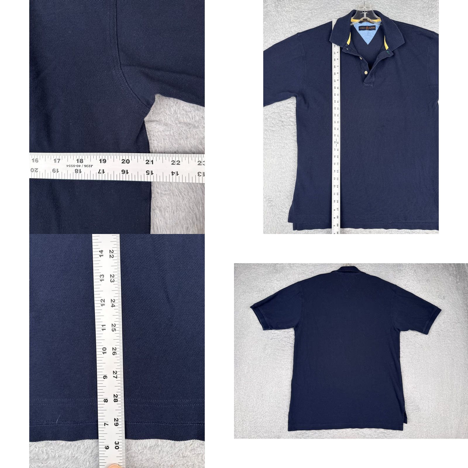 Tommy Hilfiger Tommy Hilfiger Golf Polo Shirt Adult Medium Blue 100% Cotton Short Sleeve Shirt Mens Slim 100% Cotton Blue Polo Golf Modern American Sports Shirt Size US M / EU 48-50 / 2 - 8 Thumbnail