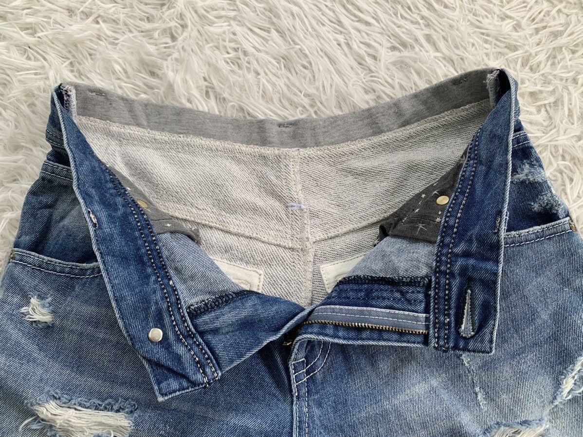Japanese Brand Rodeo Crowns Denim & Sweat Constructed Pant Size US 30 / EU 46 - 14 Thumbnail